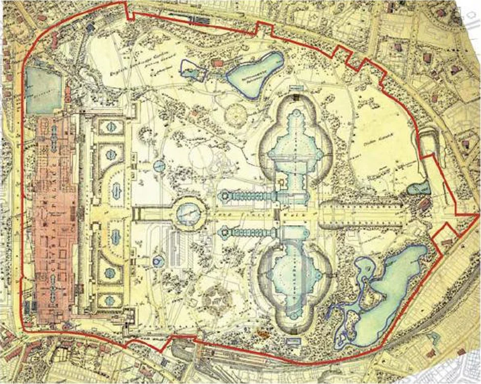 Original Plan of the Sydenham Site (1864)