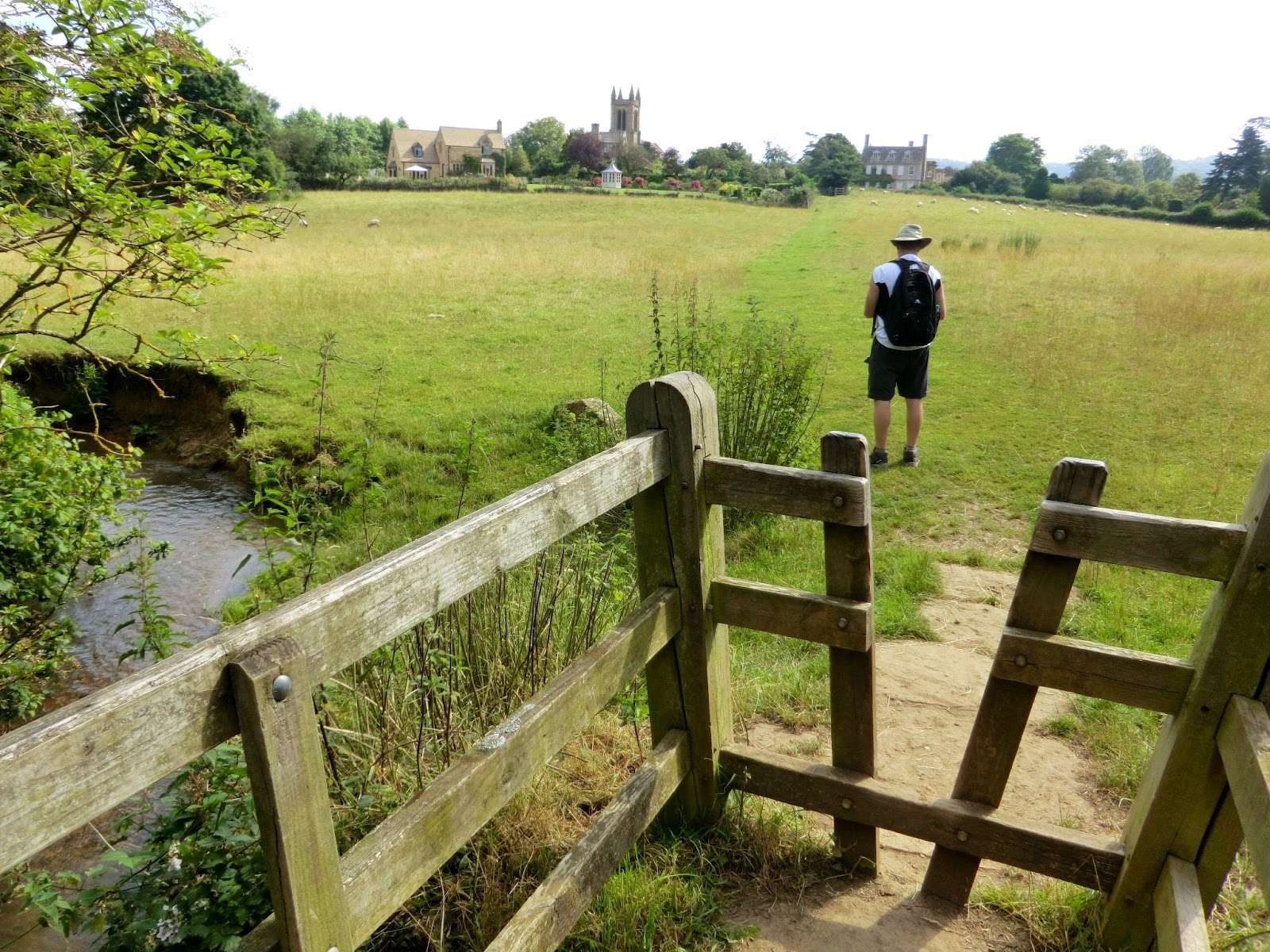Each and every stile is a threshold into some new stage of travel, some new space, some new territory- a signal of one's movement through the world.