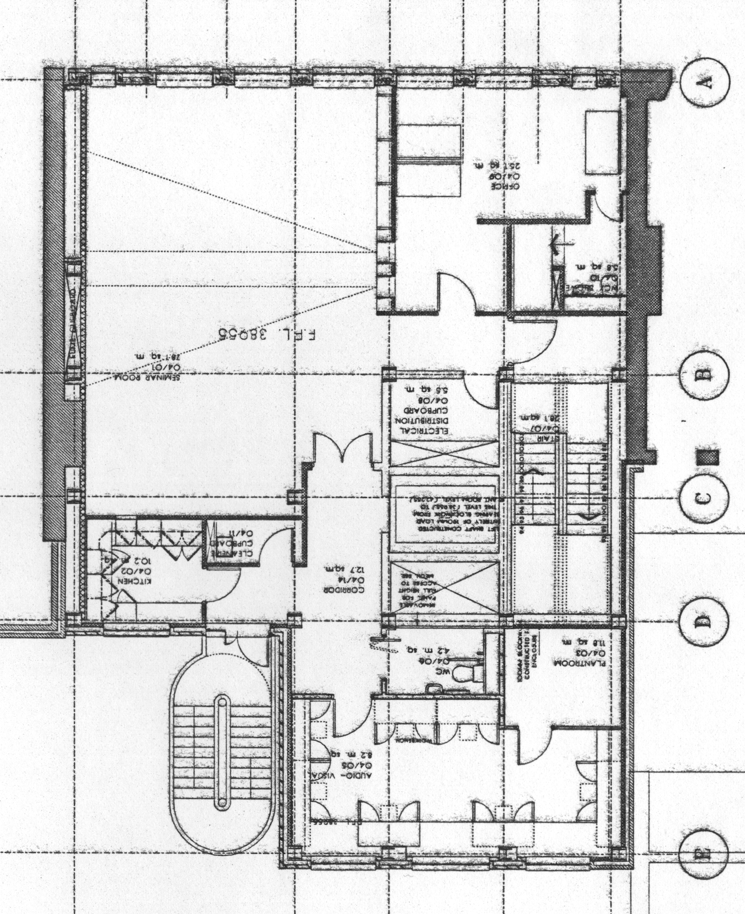Fourth Floor General Arrangement Plan