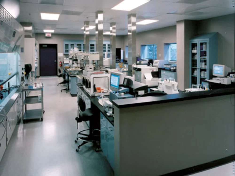 Photo 1: Analytical Laboratory Photo: Light laboratory work performed to test product quality.