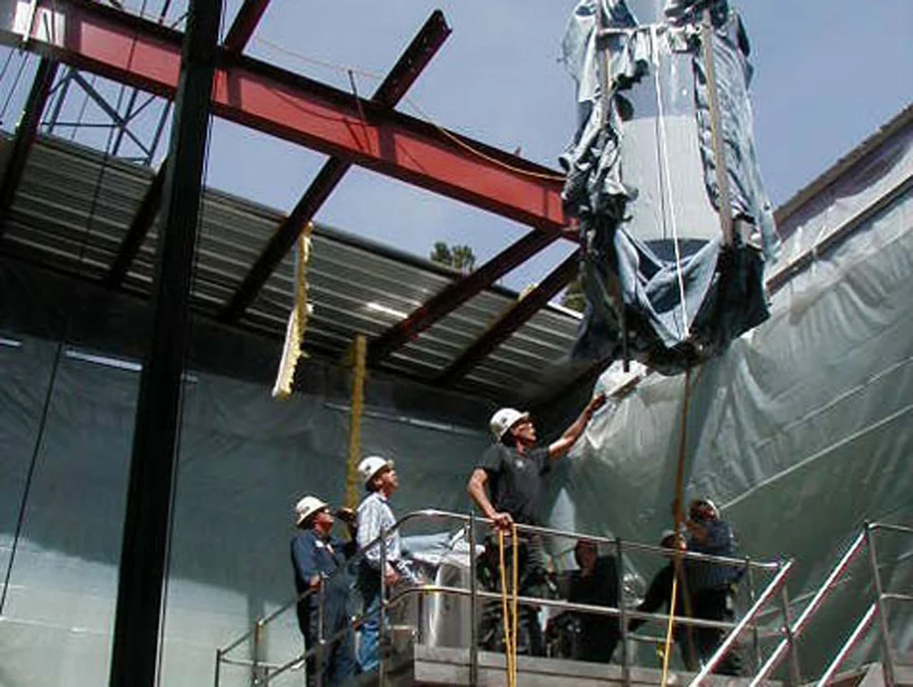 Photo 4: Construction of the Large Spray Dry Space