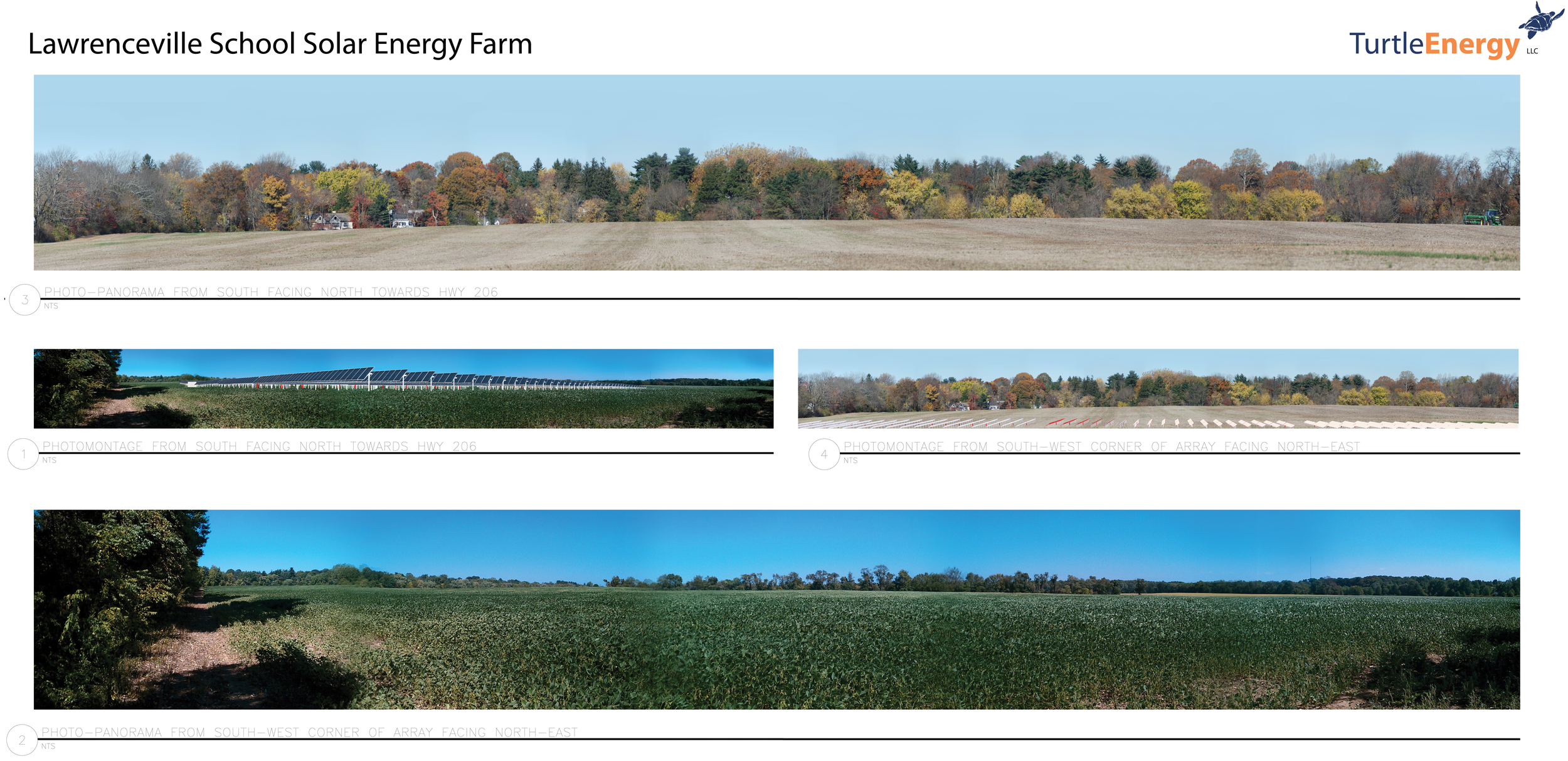 Zoning Illustration 2: Photomontage of proposal onto existing site panoramas allowed the zoning committee to understand the impact of the project on adjoining owners and passers-by alike.