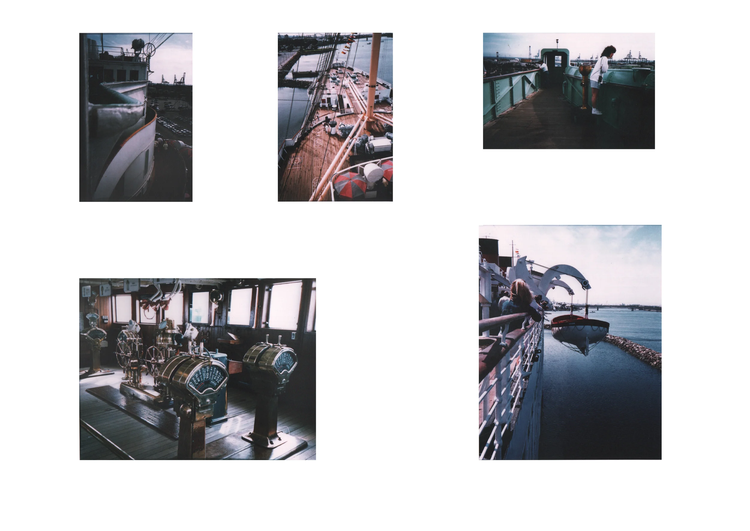 Figure 19: Photos of R.M.S. Queen Mary I (Photos by John Millard)