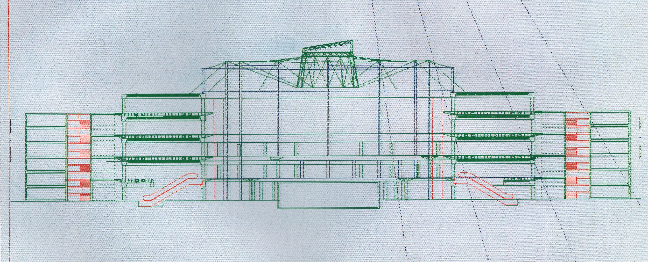 CAD Section transposed from Hand Drawing-