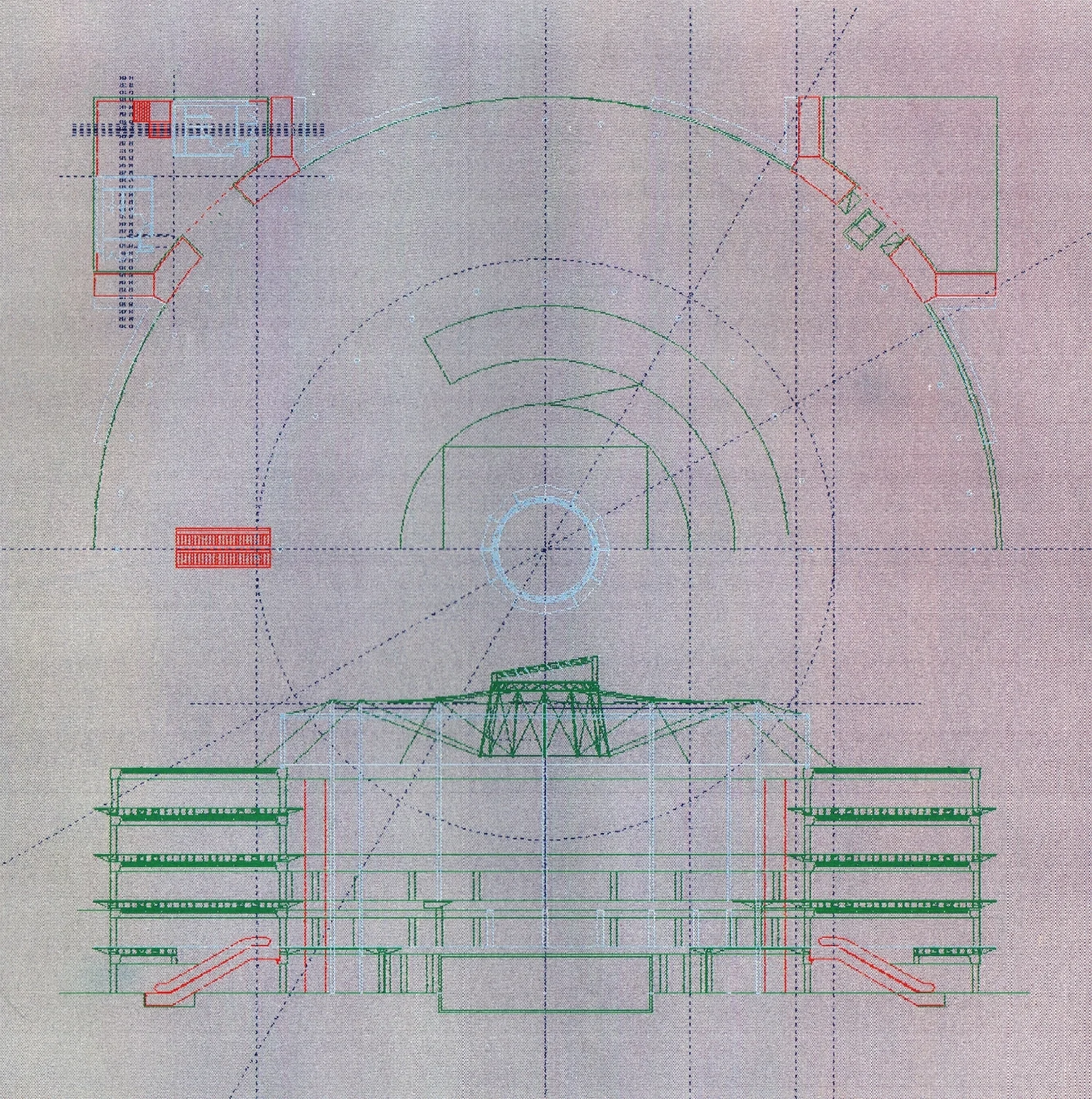 Triton Square Progress Sketch by JBM-