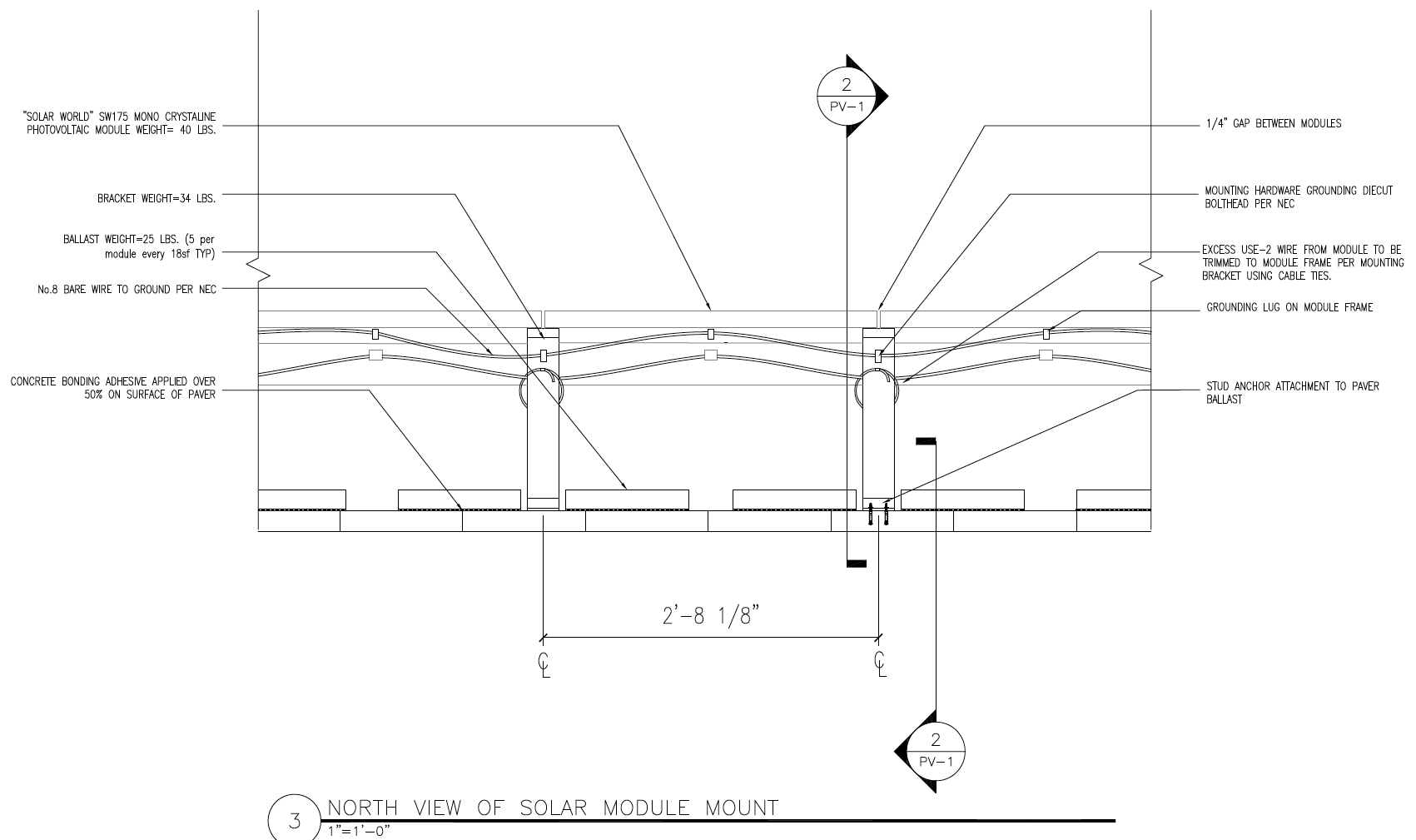 Figure 5: Cable management and maintenance access are provided with a 5 degree tilt angle.