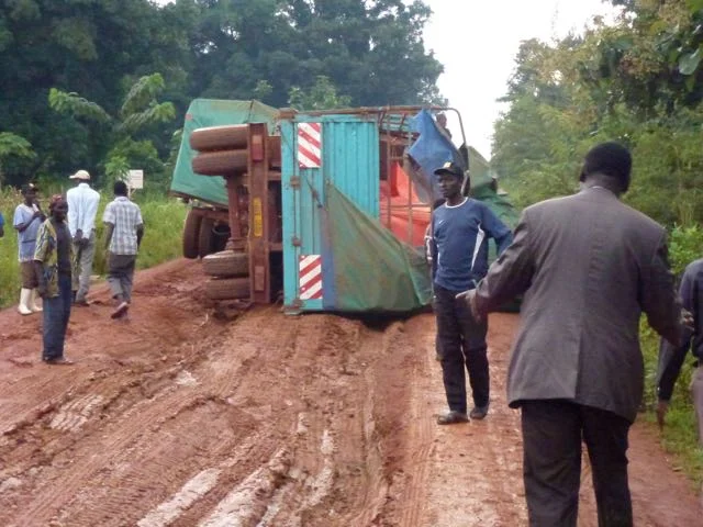 60% of roads are impassable in the rainy season