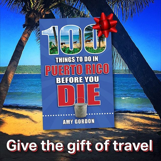 Your holiday shopping just got SO much easier! #100ThingsPuertoRico (written by me 😎) is the perfect gift for family, friends, clients and coworkers. This brand-new guidebook is filled with expert recommendations, curated itineraries and practical t