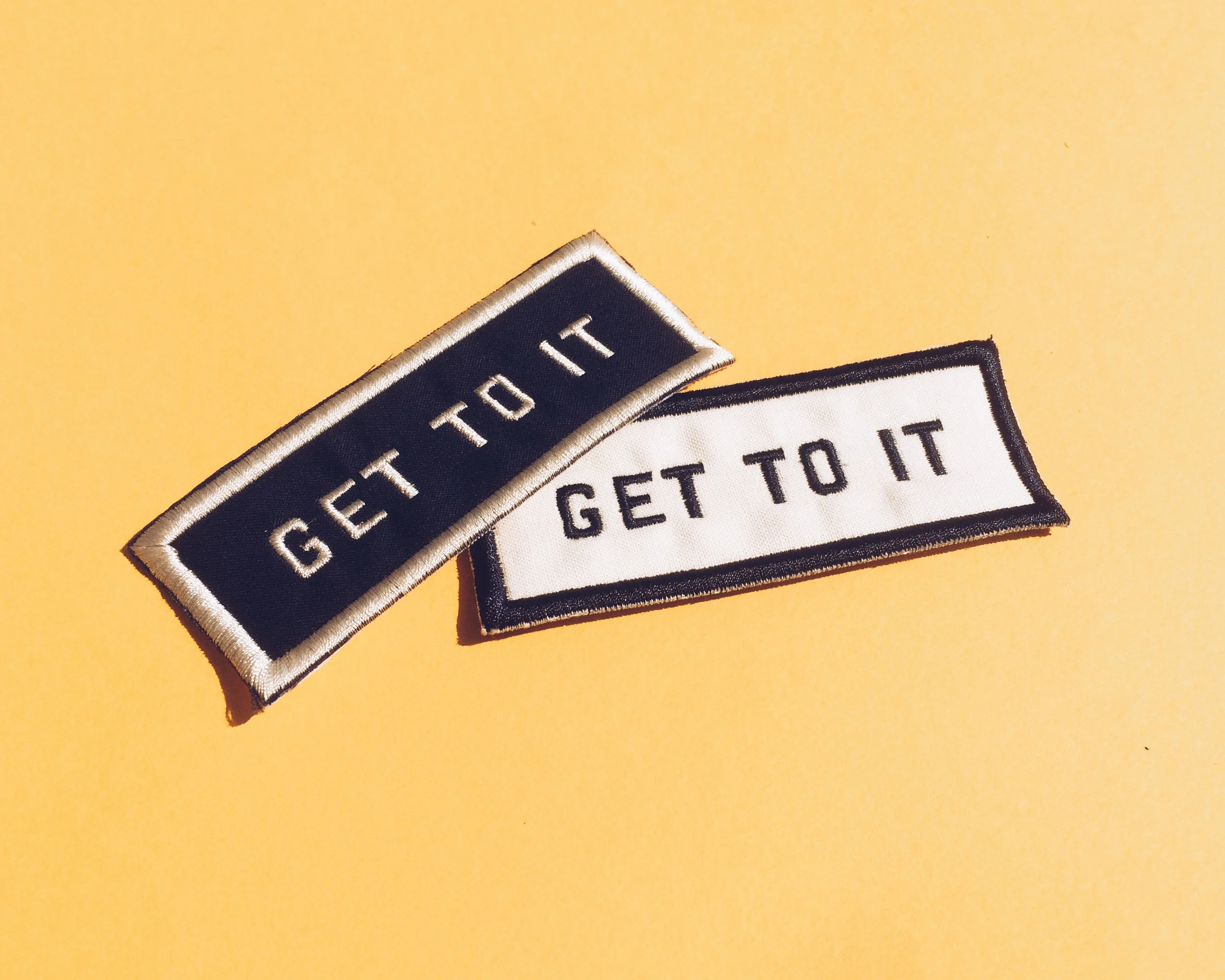'Get To It' Patches