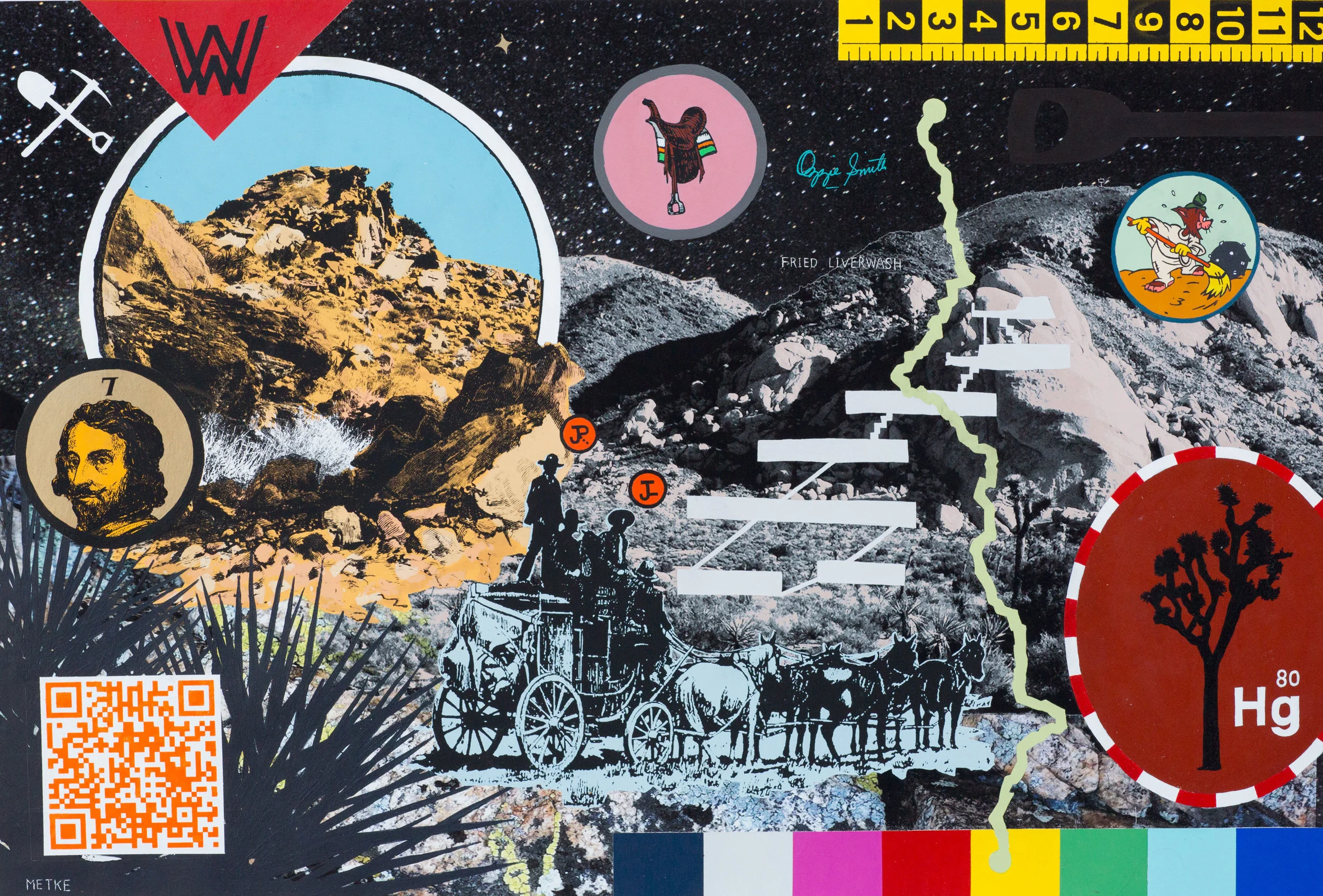 Ryan Mountain acrylic on canvas 40 x 60 2014