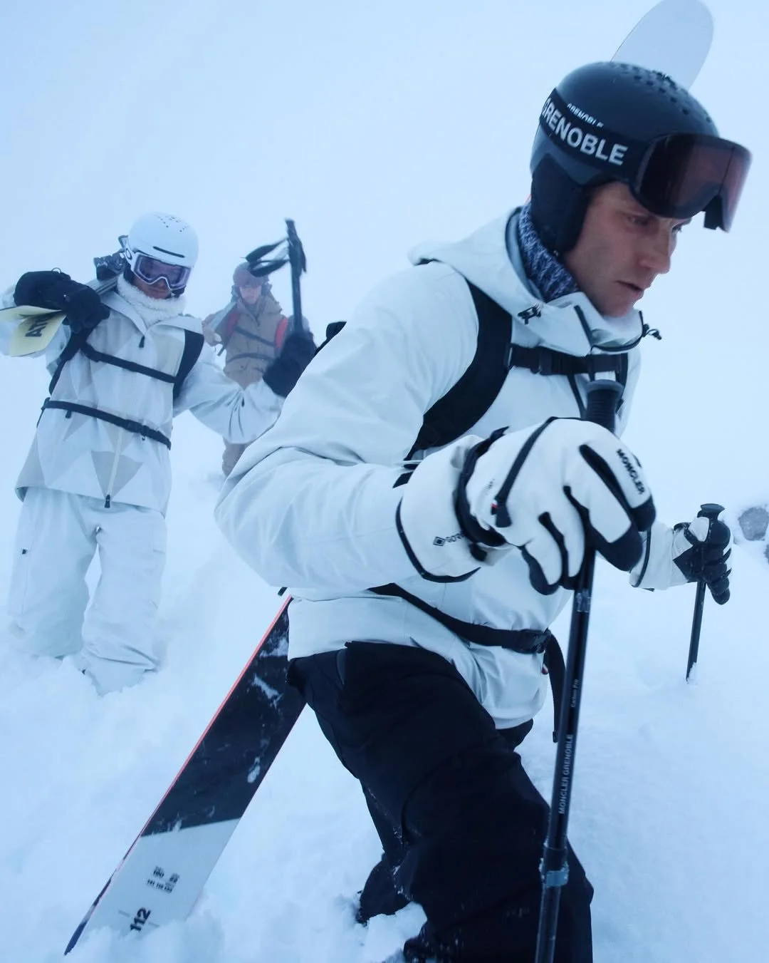 001 - Carve your own path.  Moncler Grenoble community members Richard Permin, Lucas Pinheiro Braathen, Nic von Rupp and Emma Hall traverse the Alps for Fall-Winter 2025.   #Moncler #MonclerGrenoble [1 - 3].jpg