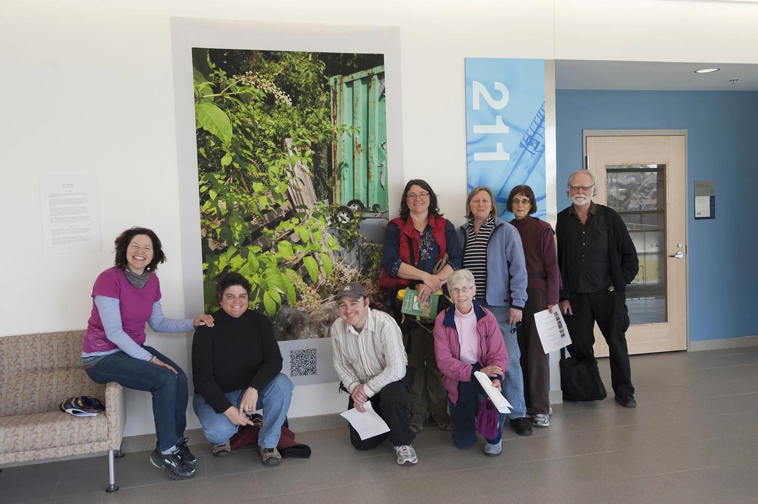 Plant walk and exhibition tour