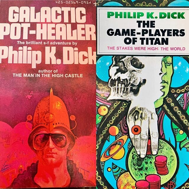 2 of the 48(!) Philip K. Dick paperbacks we recently acquired 🪐👽
#coverart #scifi #scifiart #scifibooks #sciencefiction