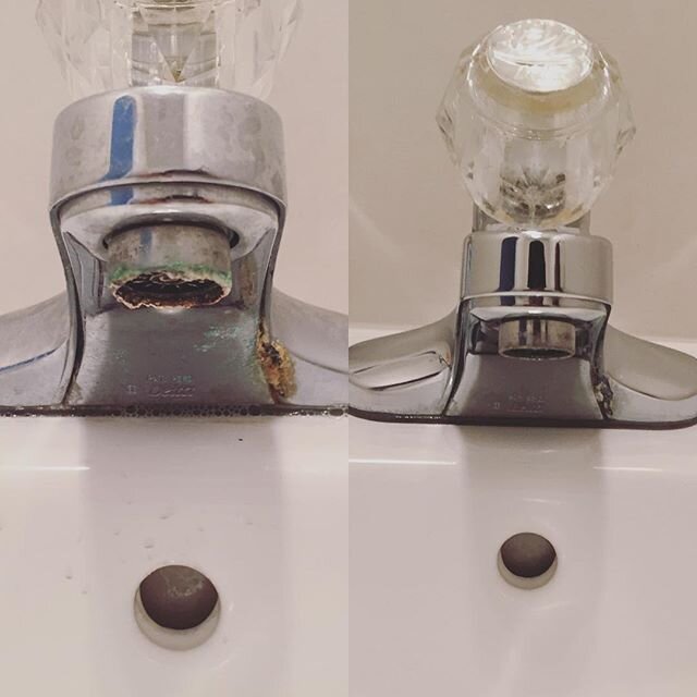 Have you checked your faucet after your housekeeper cleaned your home? If it looks like the left and not the right, then maybe it's time you switch to Quiroga Cleaning! 😬👍🏻🏡
#vahousecleaning #quirogacleaning #ashburn #ashburnhousecleaners