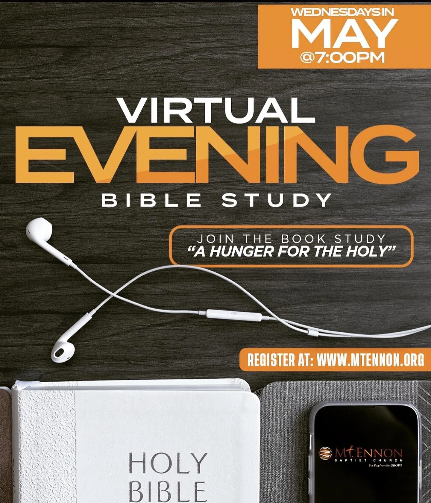 Tonight. 7PM ET. Register at mtennon.org&gt;resources&gt;registrations before 3pm. You can also tune in at live.mtennon.org or YouTube.com/mtennon 

#biblestudy