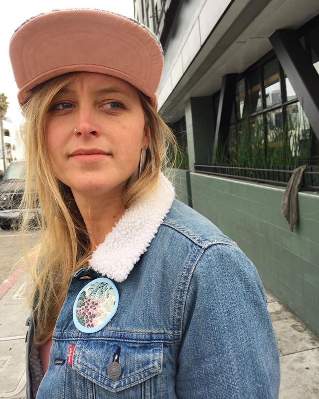 It&rsquo;s my friend @one_littlebird &rsquo;s Birthday !! So cool, like . . . What you lookin' at ? Oh, my dope hat ? And my patch ? Yea, they match. 
Today is tomorrow in Myanmar.
. . . . . 
#paulaluciastudio #artistsoninstagram #handmade #5panel #u