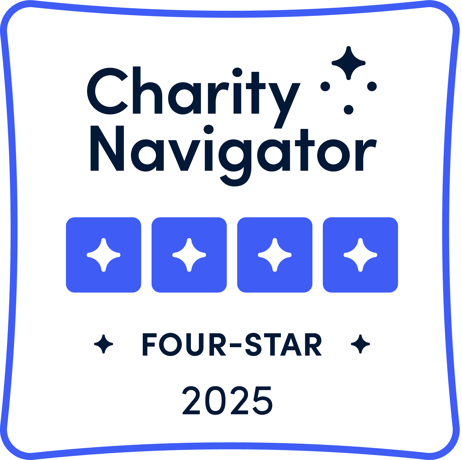 Charity Navigator 4-Star Charity 2025