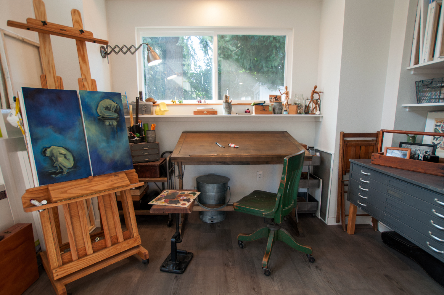  Bright and elegant, the Art Studio provides an inspirational haven.