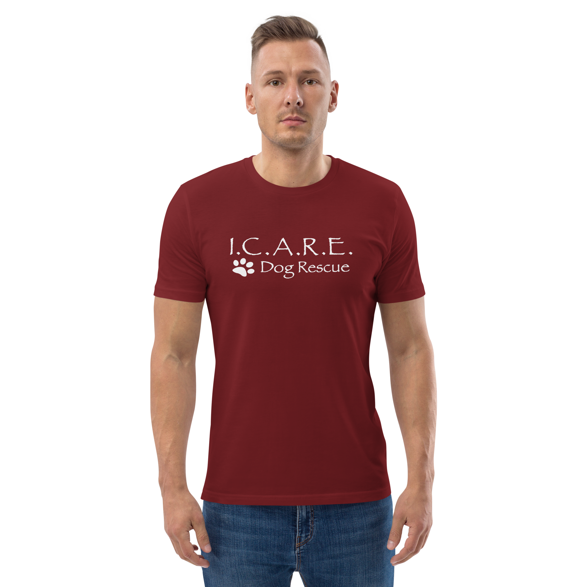 unisex-organic-cotton-t-shirt-burgundy-front-2-64226d90369c7.png