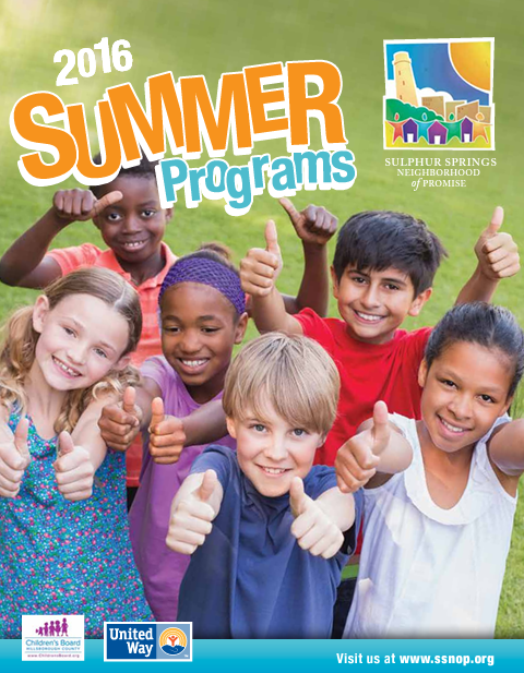 SSNOP 2016 Summer Programs