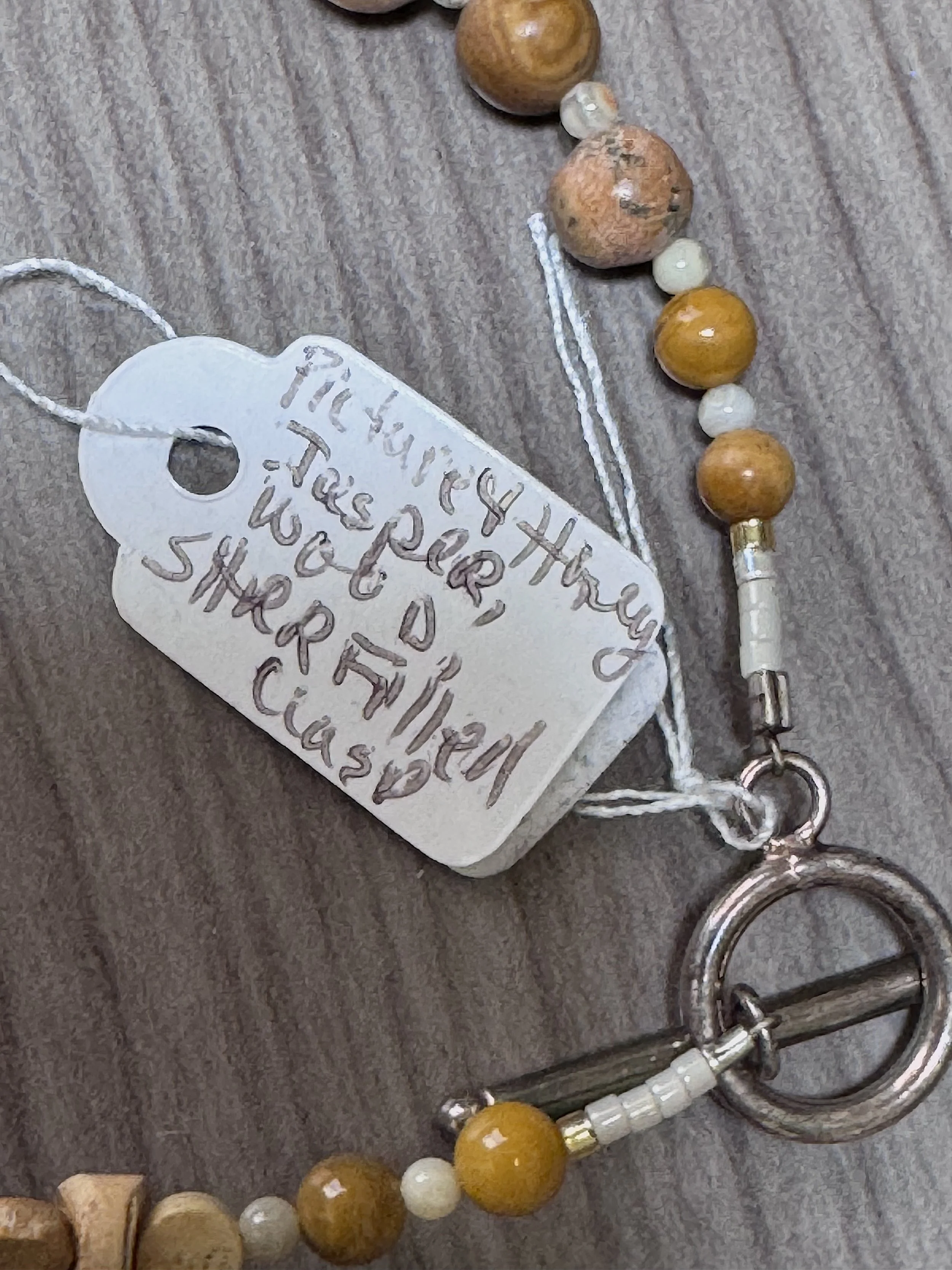 Picture and Honey Jasper bracelet clasp and tag.jpeg