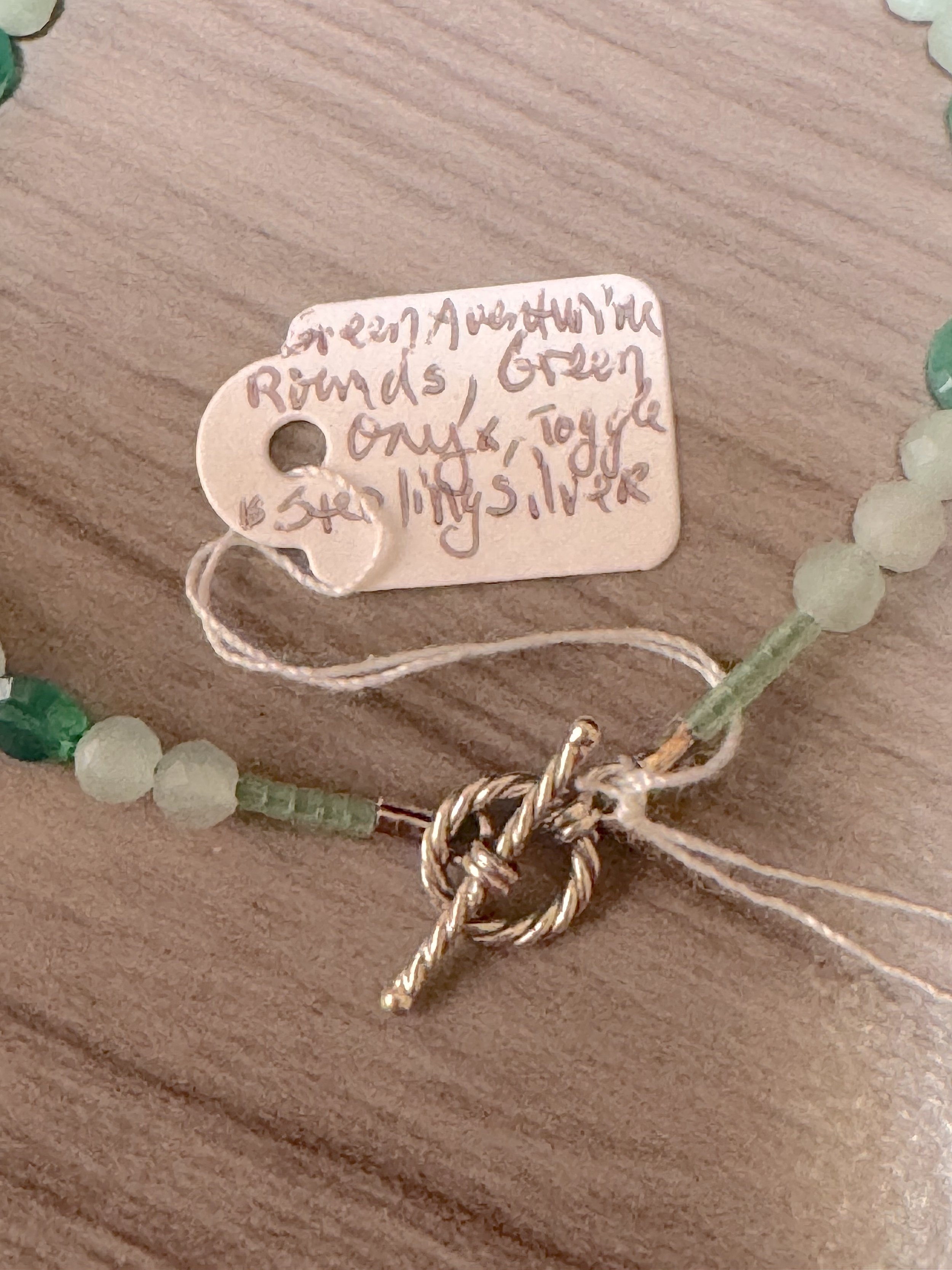 Green Aventurine and Onyx Braceletclasp.jpeg