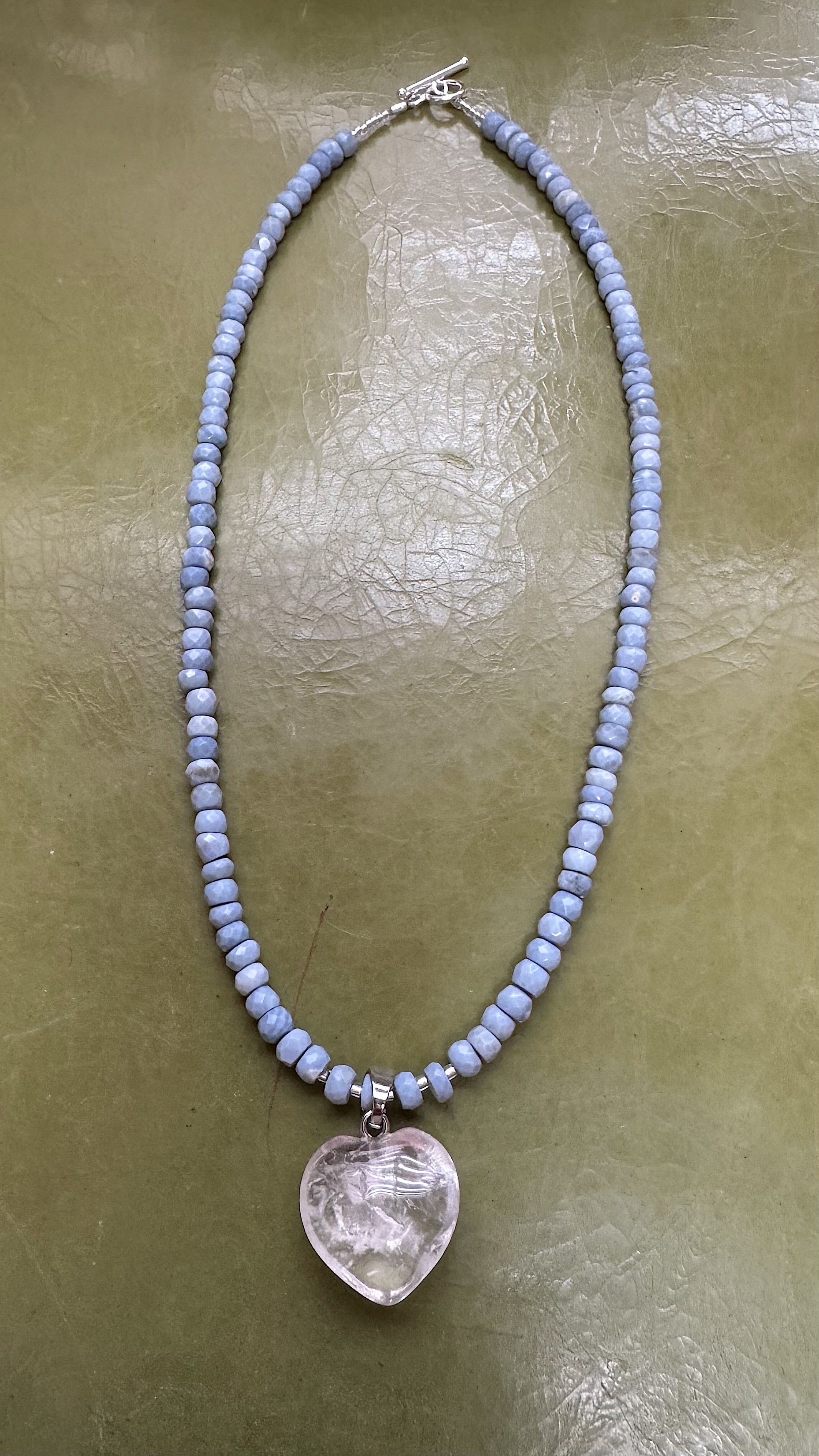 Faceted Blue Opal and clear quartz heart.jpg