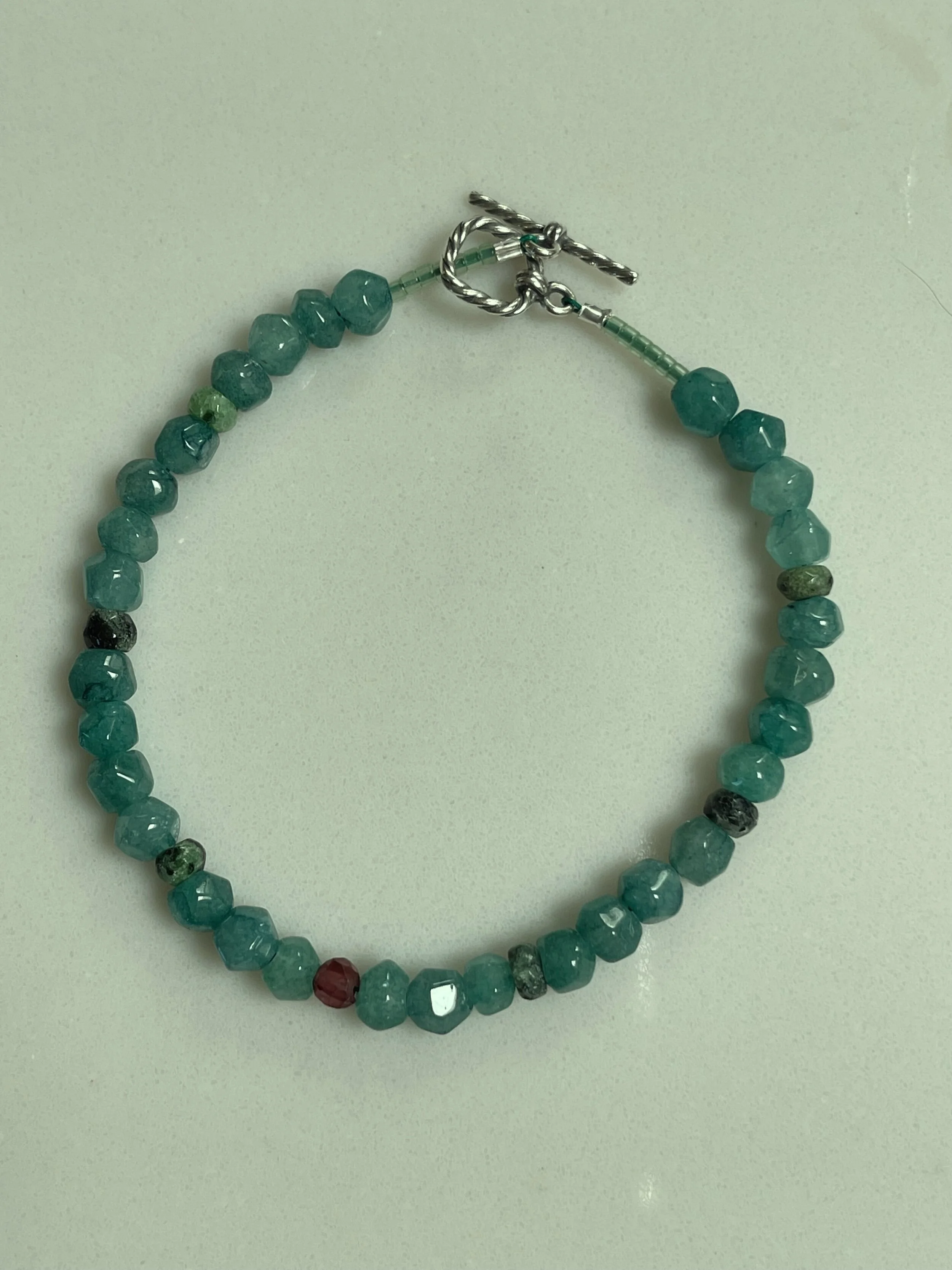 hidden rubies brac:gr.aventurine:ruby in zoisite:garnet.jpg