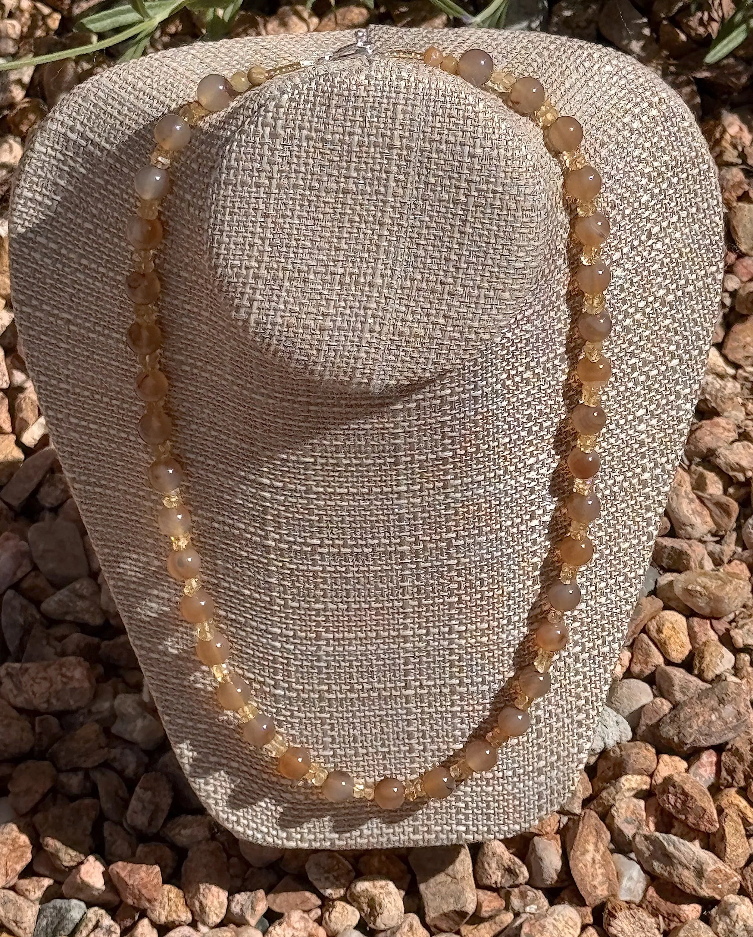 Banded Agate and Citrine rocks.jpeg