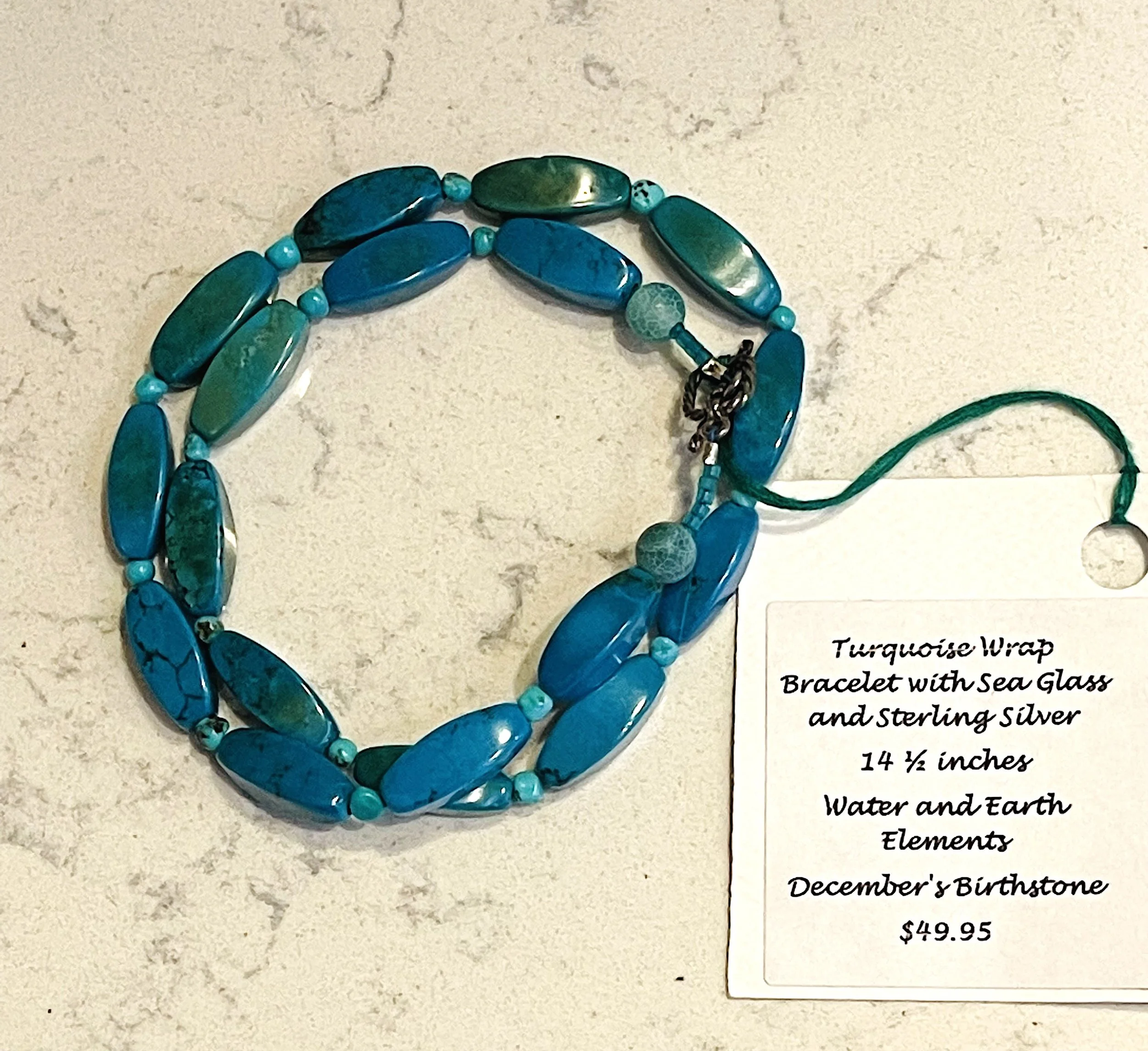 Turq wrap with sea glass.jpg