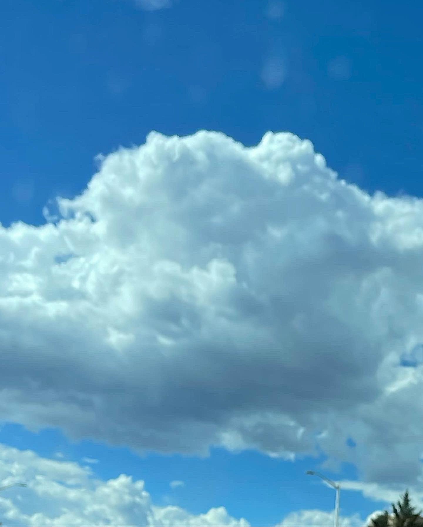 Billowy poofy clouds.JPG