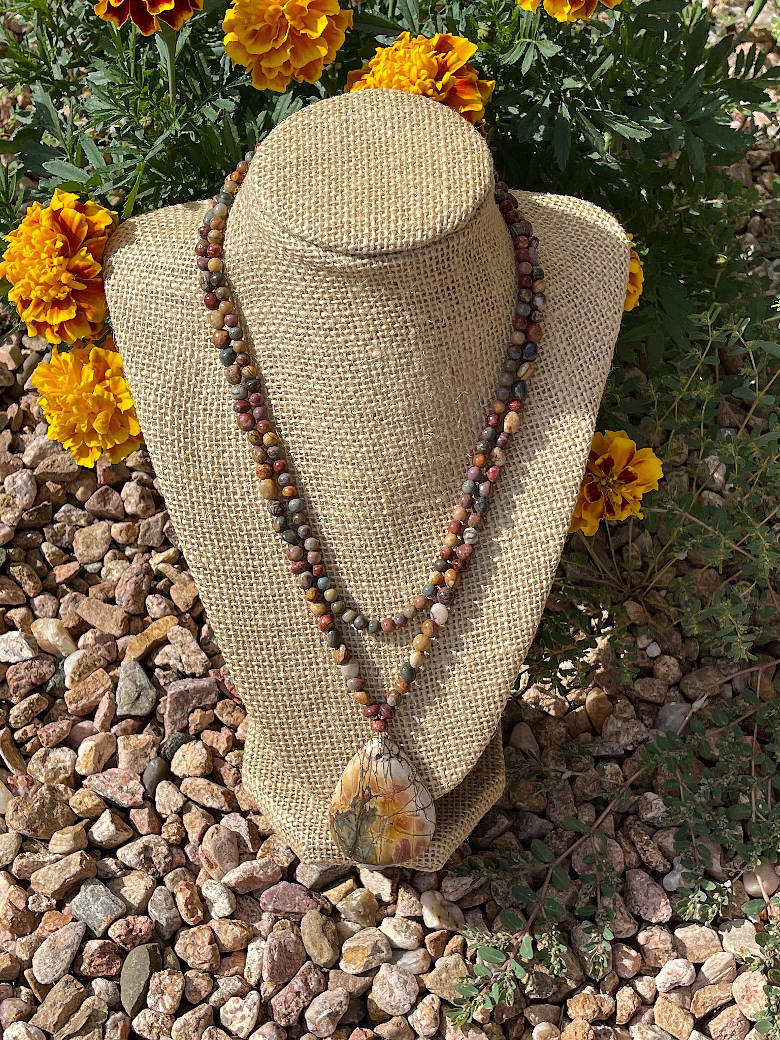 Painted Desert on rocks and Marigolds-best.jpg