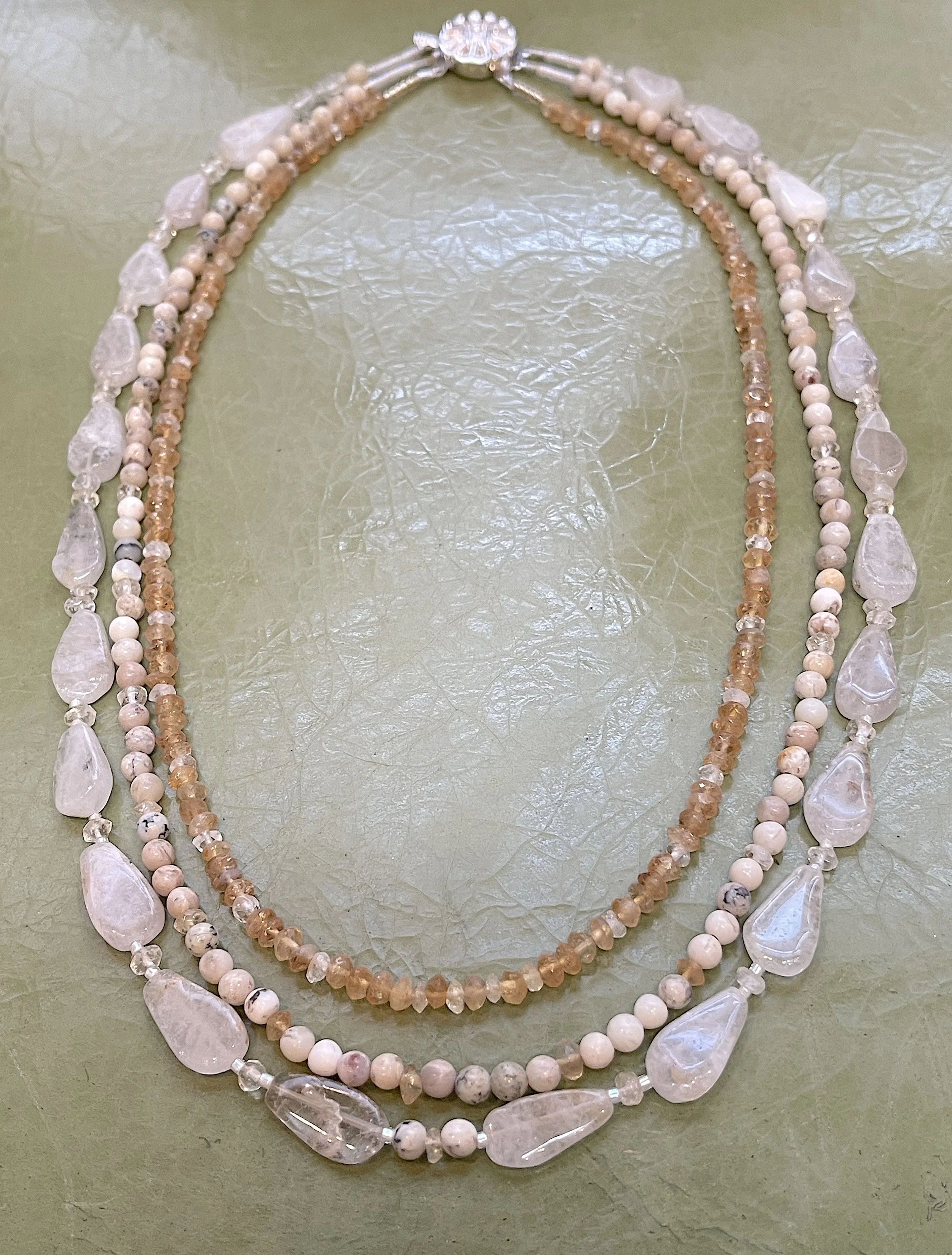 Rain on Calendulas-full on gree.jpg