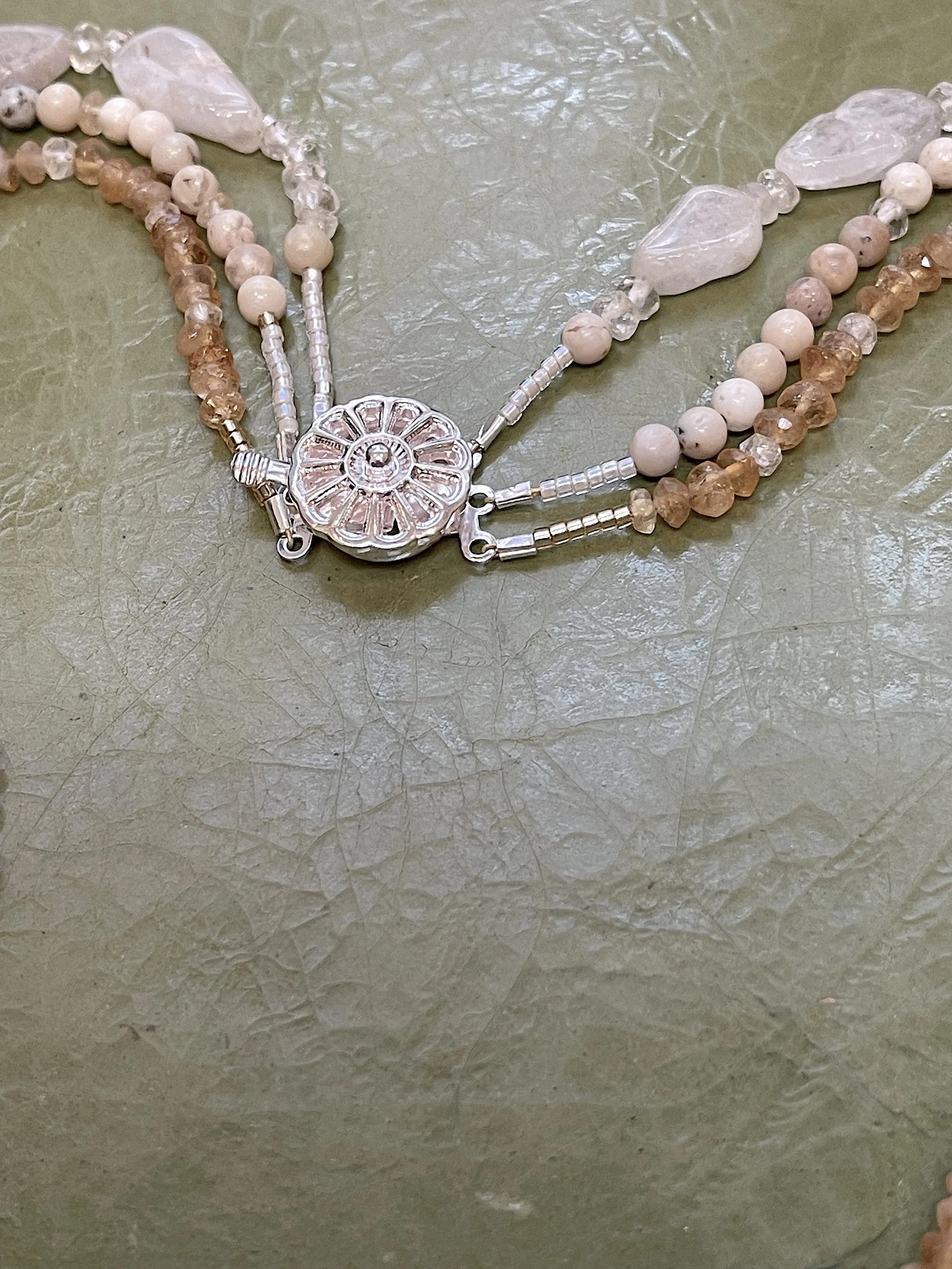 Rain on Calendulas-clasp.jpg