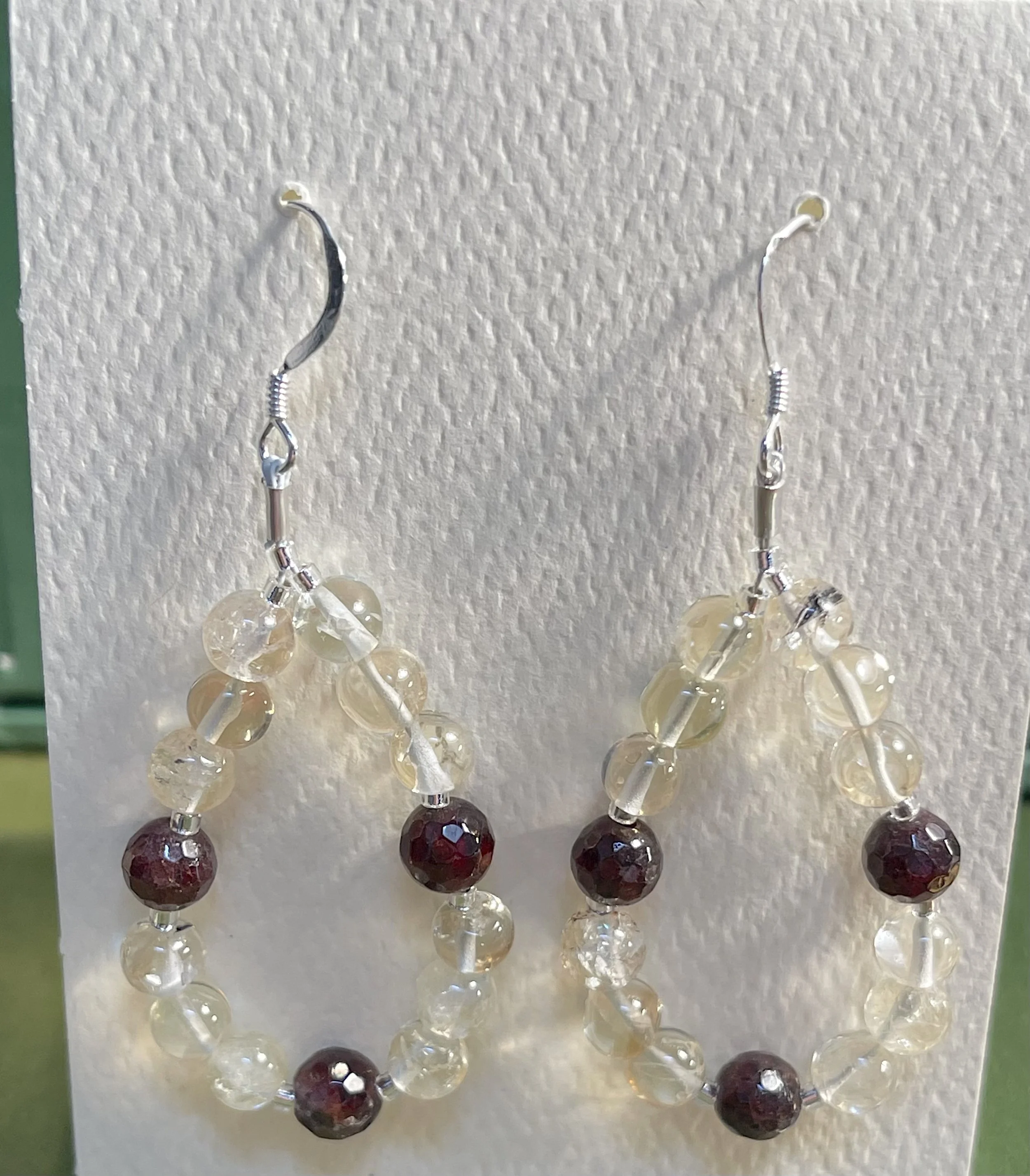 Citrine and Garnet hoops.jpg