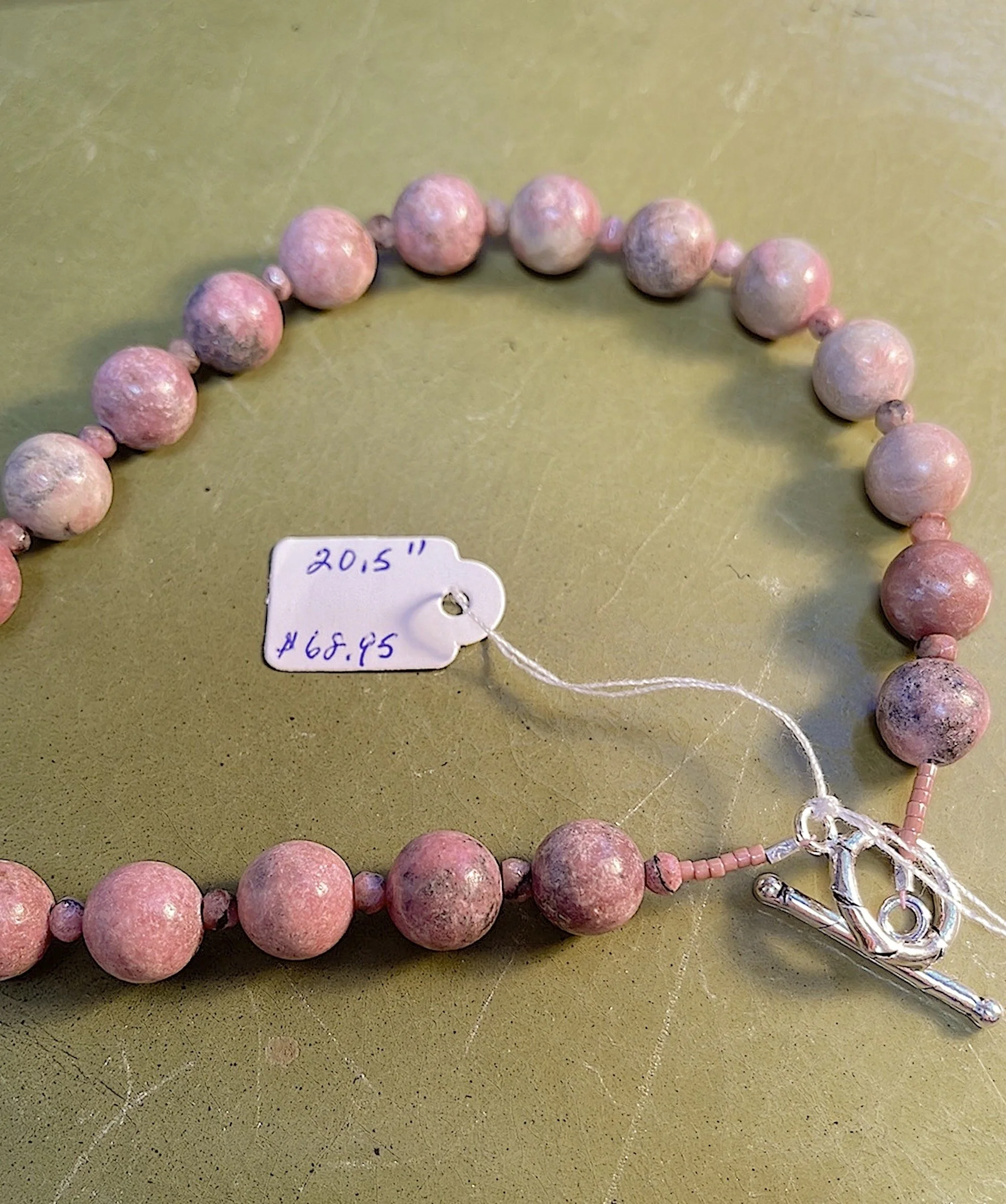 Lovey-Rhodonite necklace price.JPG