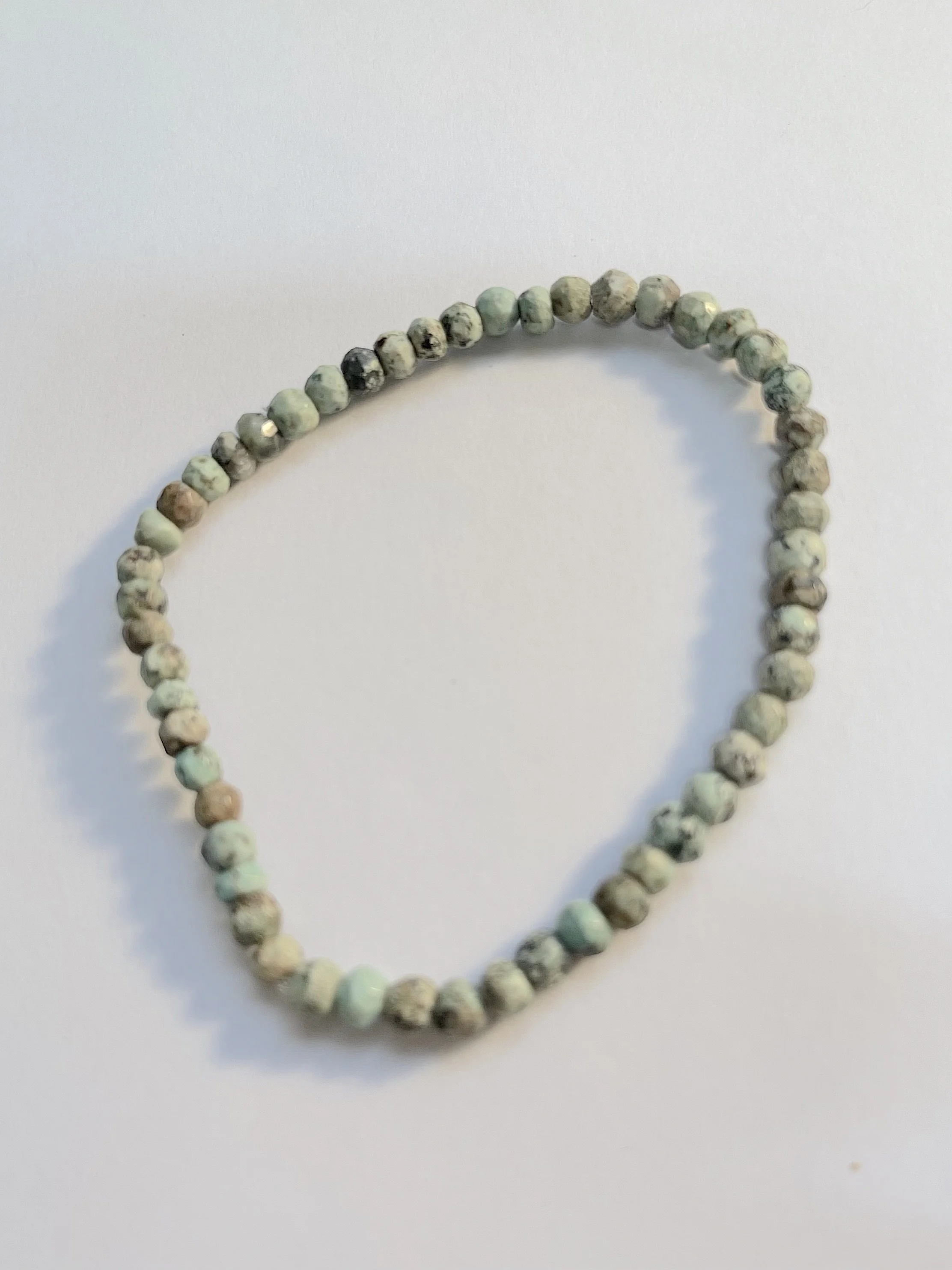 Green Turquoise energy bracelet:WISDOM:COMMUNICATION.jpg