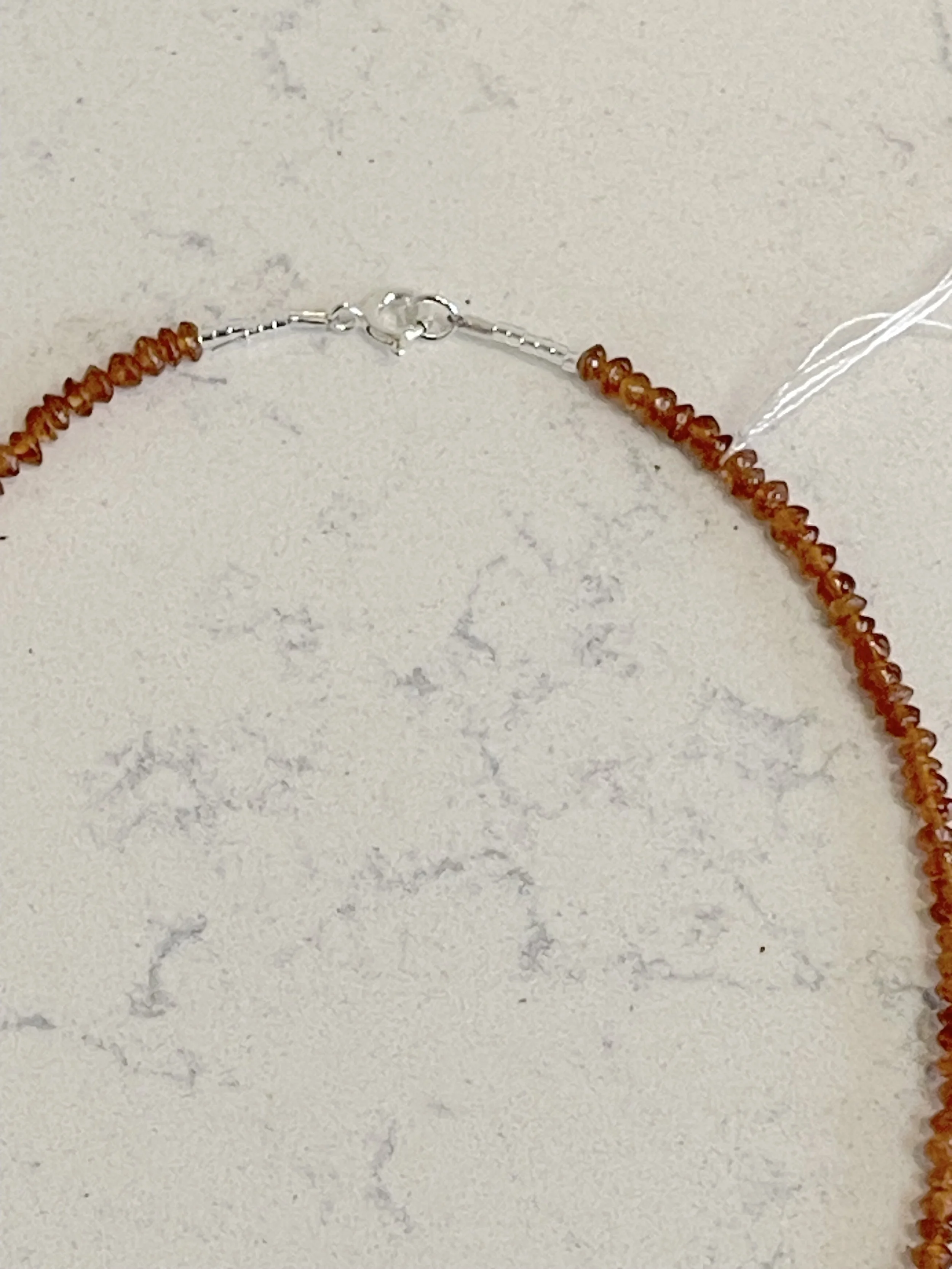 Hessonite Garnet with Agate Heart clasp.jpg