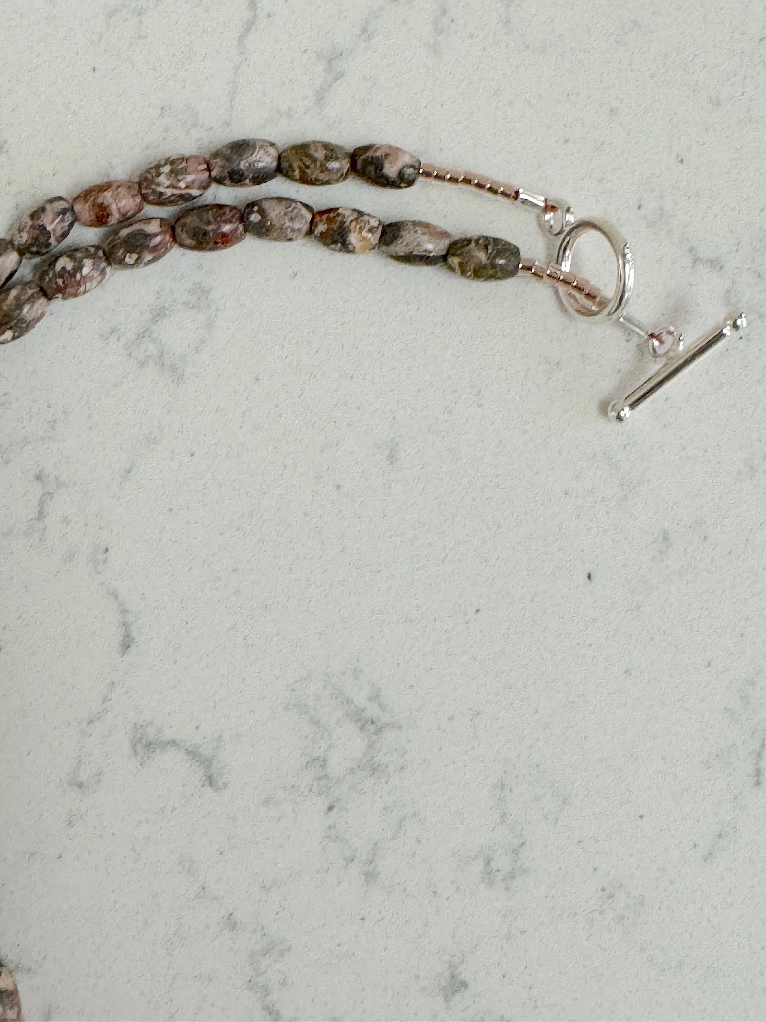 Red Jasper heart with Leopard Jasper clasp.jpg