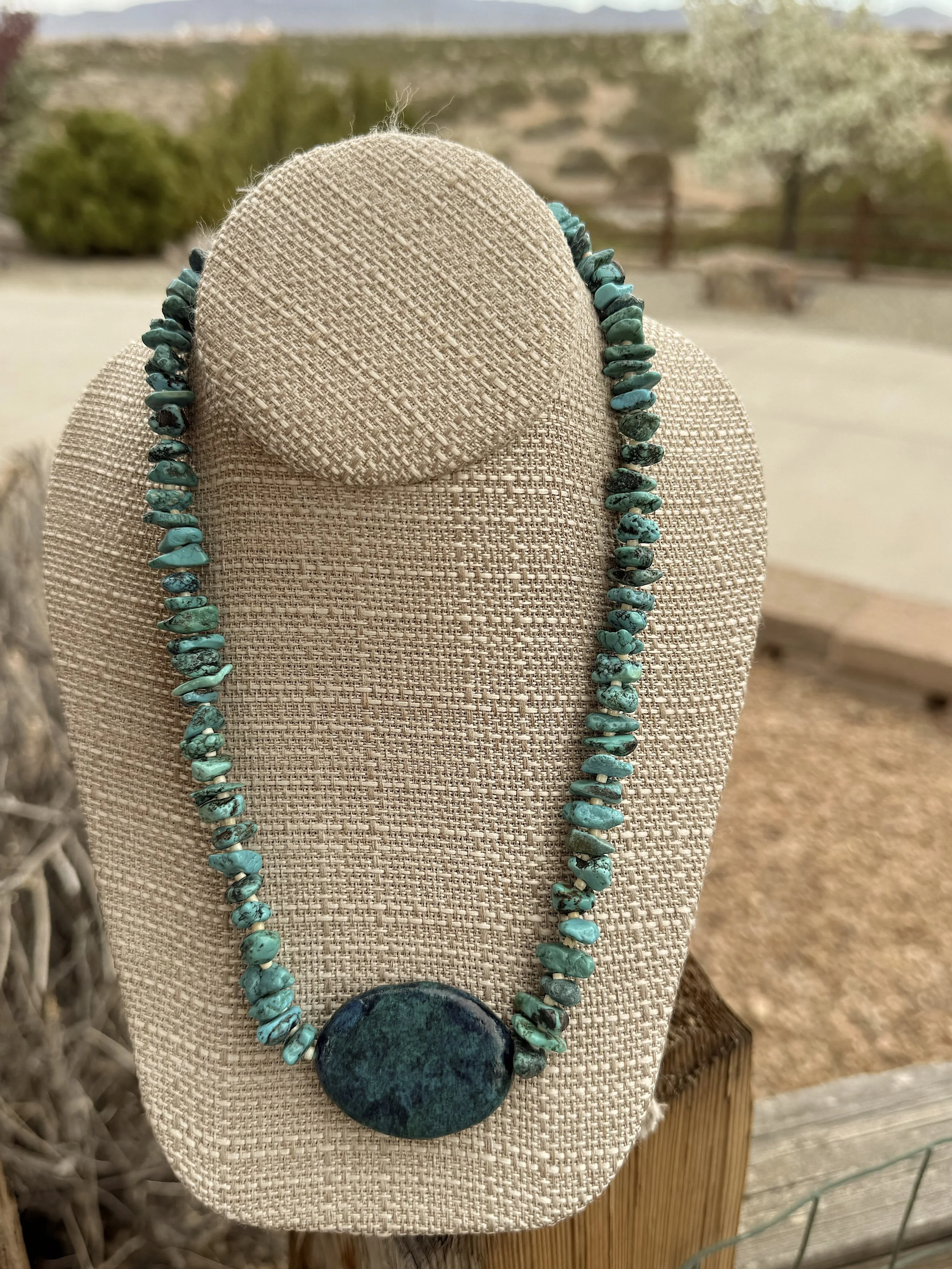 Clam Shell Heishi and Turq. post.jpg