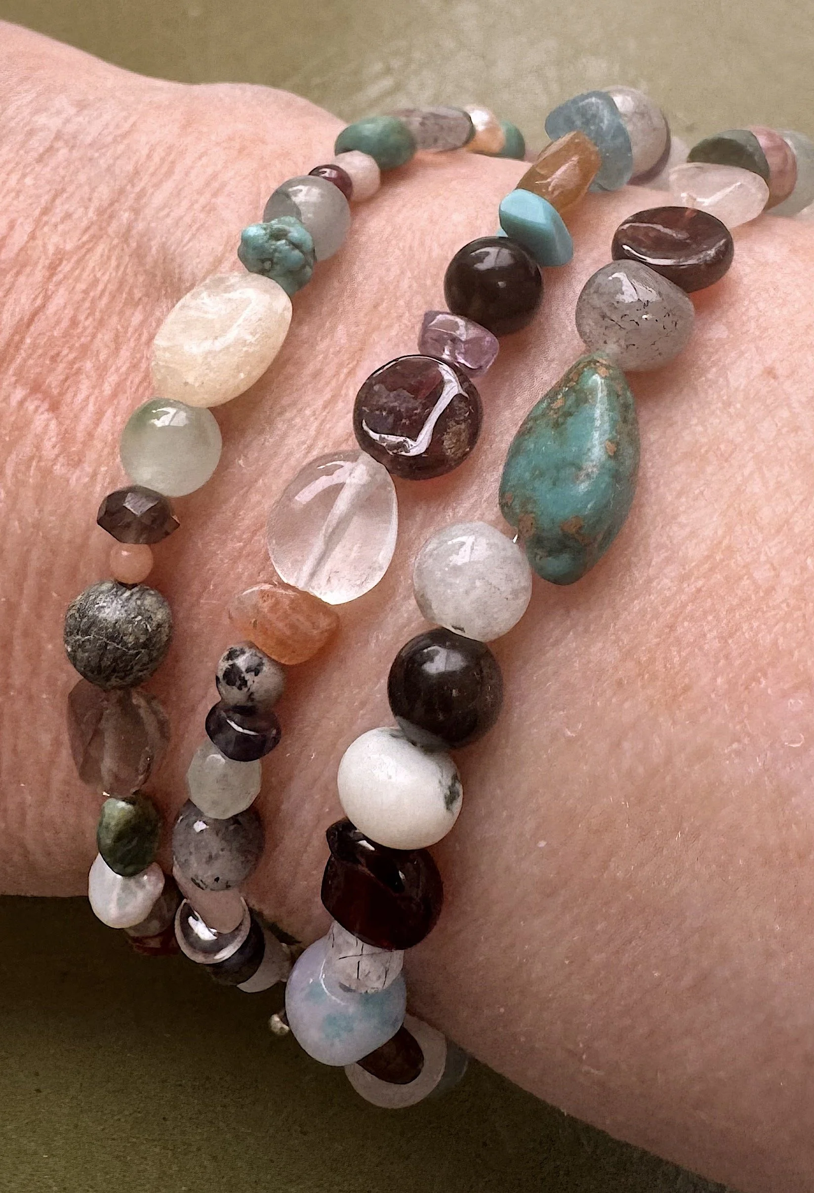 Everything Odds and Ends bracelets on me.jpeg