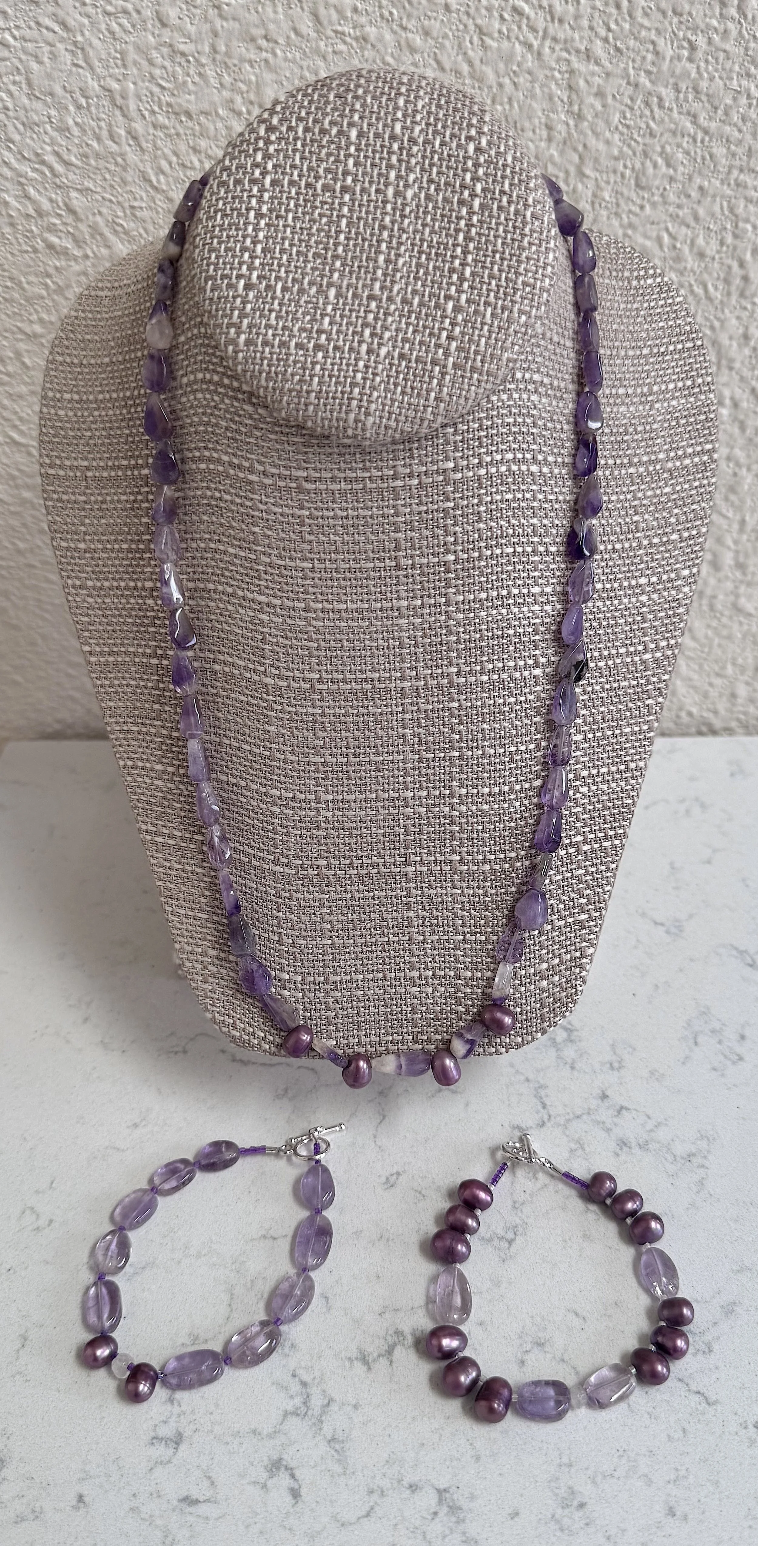 Purple Flowers Bracelets and Necklace set.jpeg
