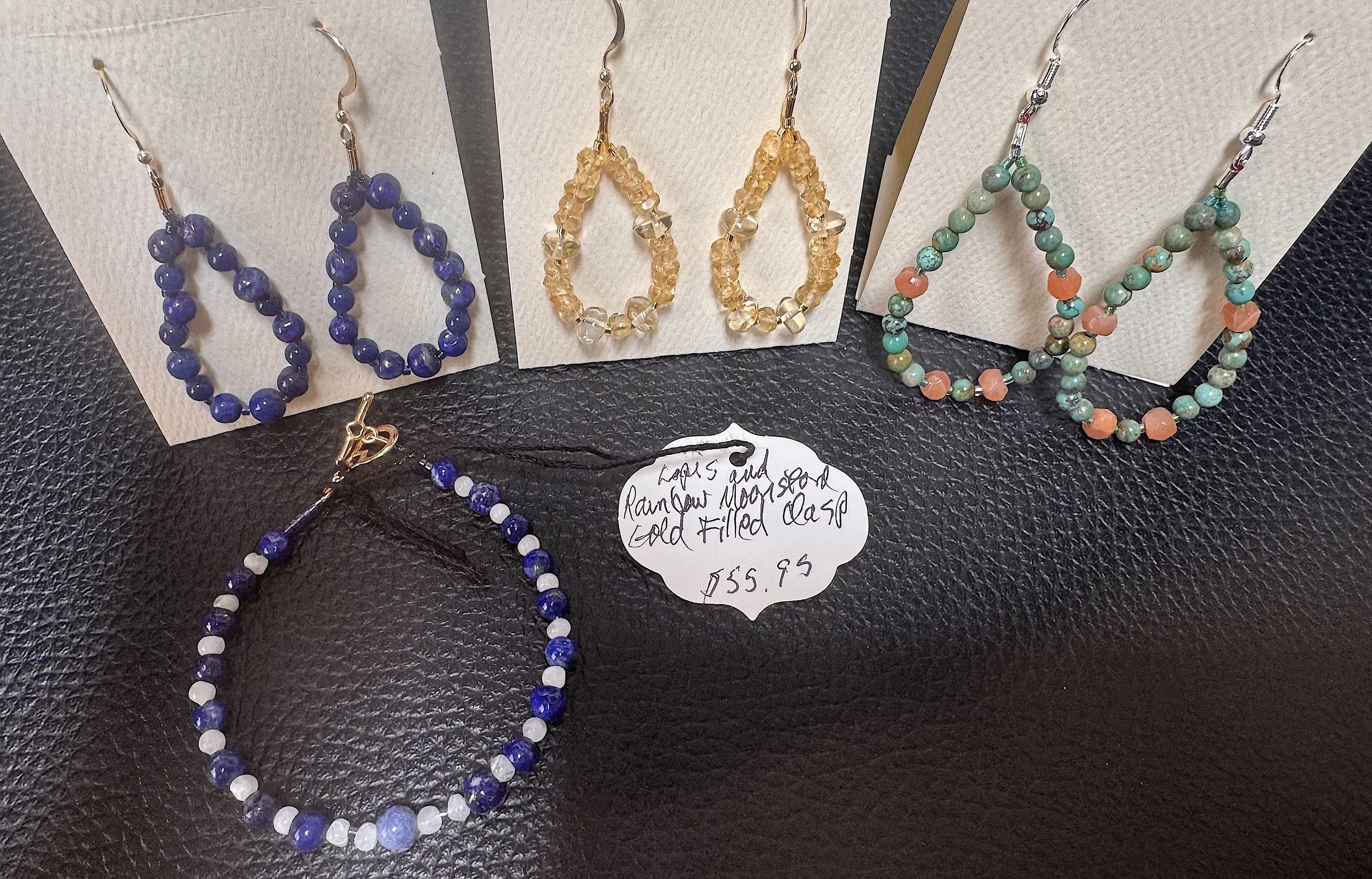 Large hoops with lapis bracelet.jpeg