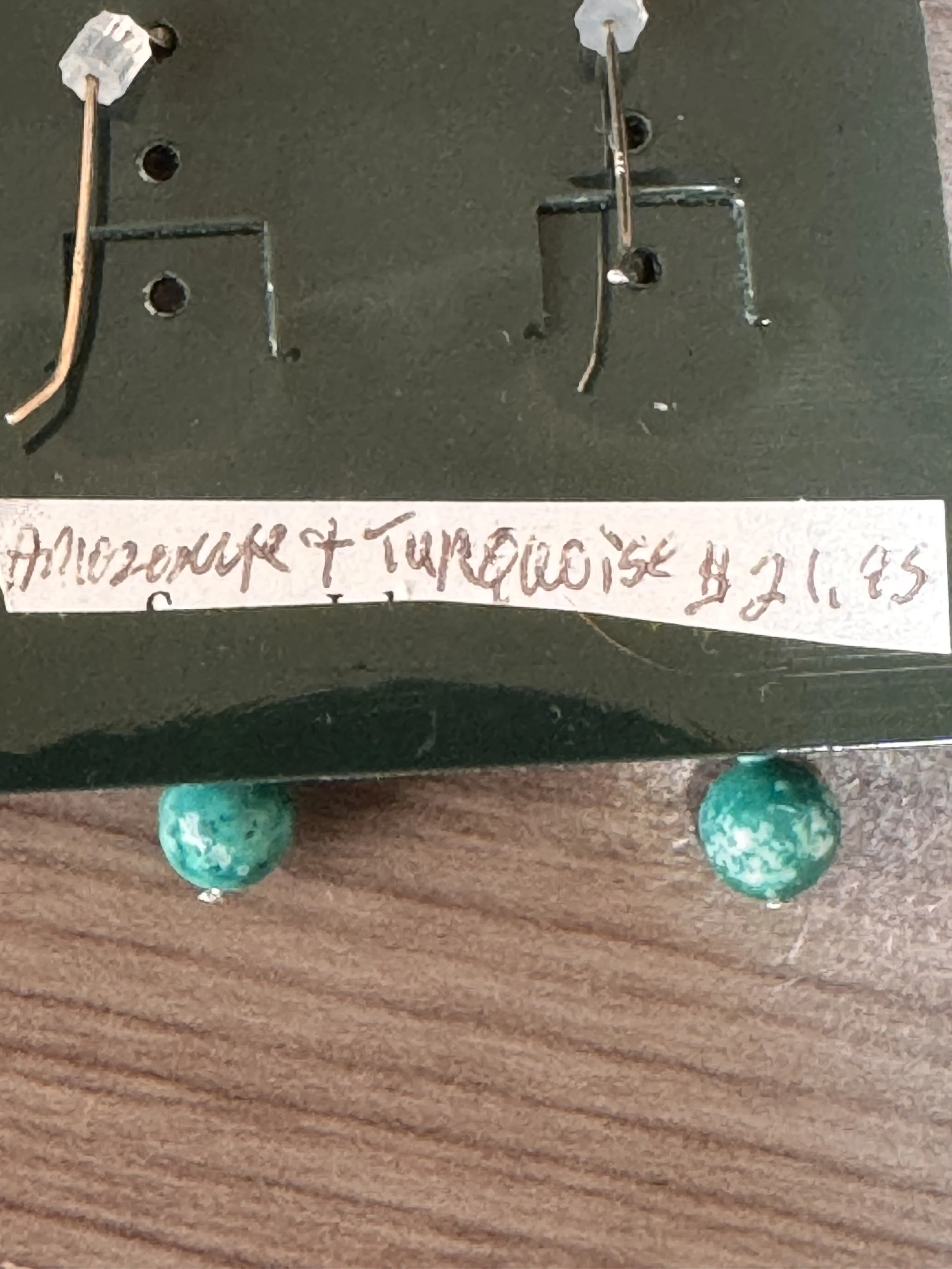 Amazonite and Turquoise earrings prioce.jpeg