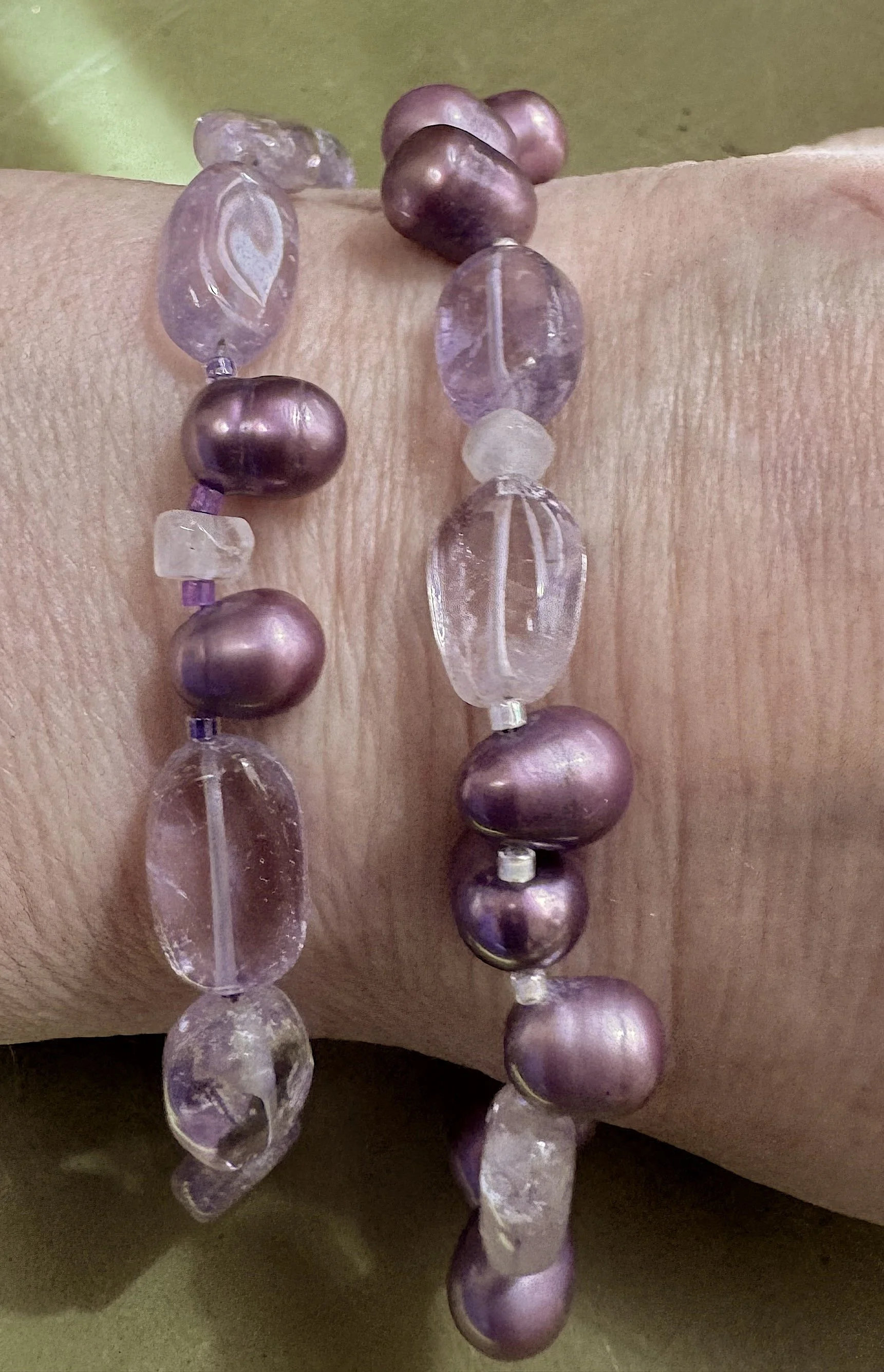 Purple Flowers Bracelets on me.jpeg