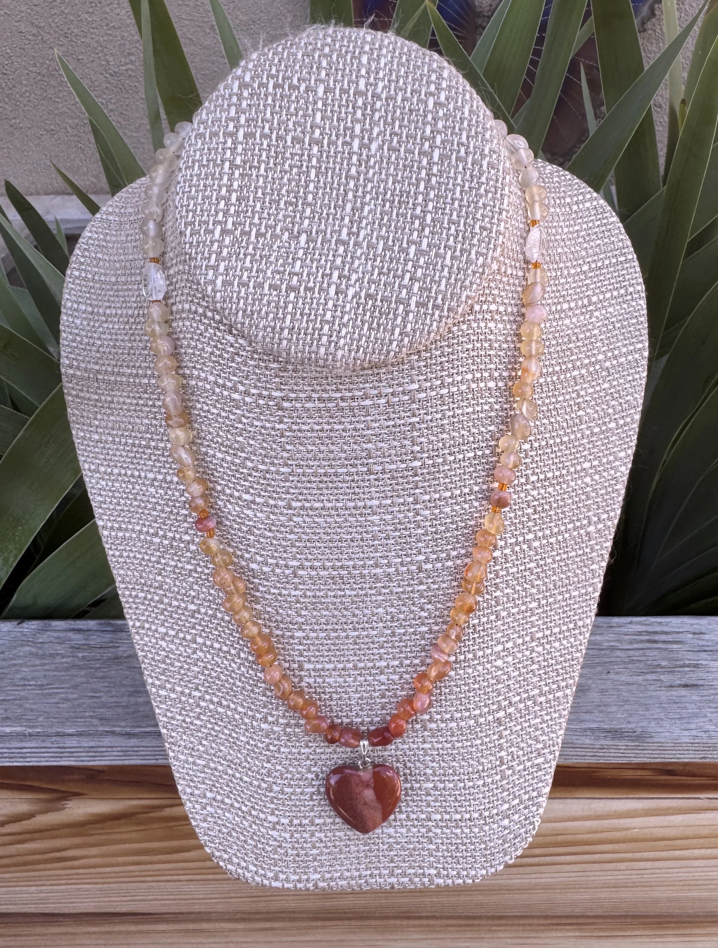 Mixed Agate with Red Agate heart irises.jpeg