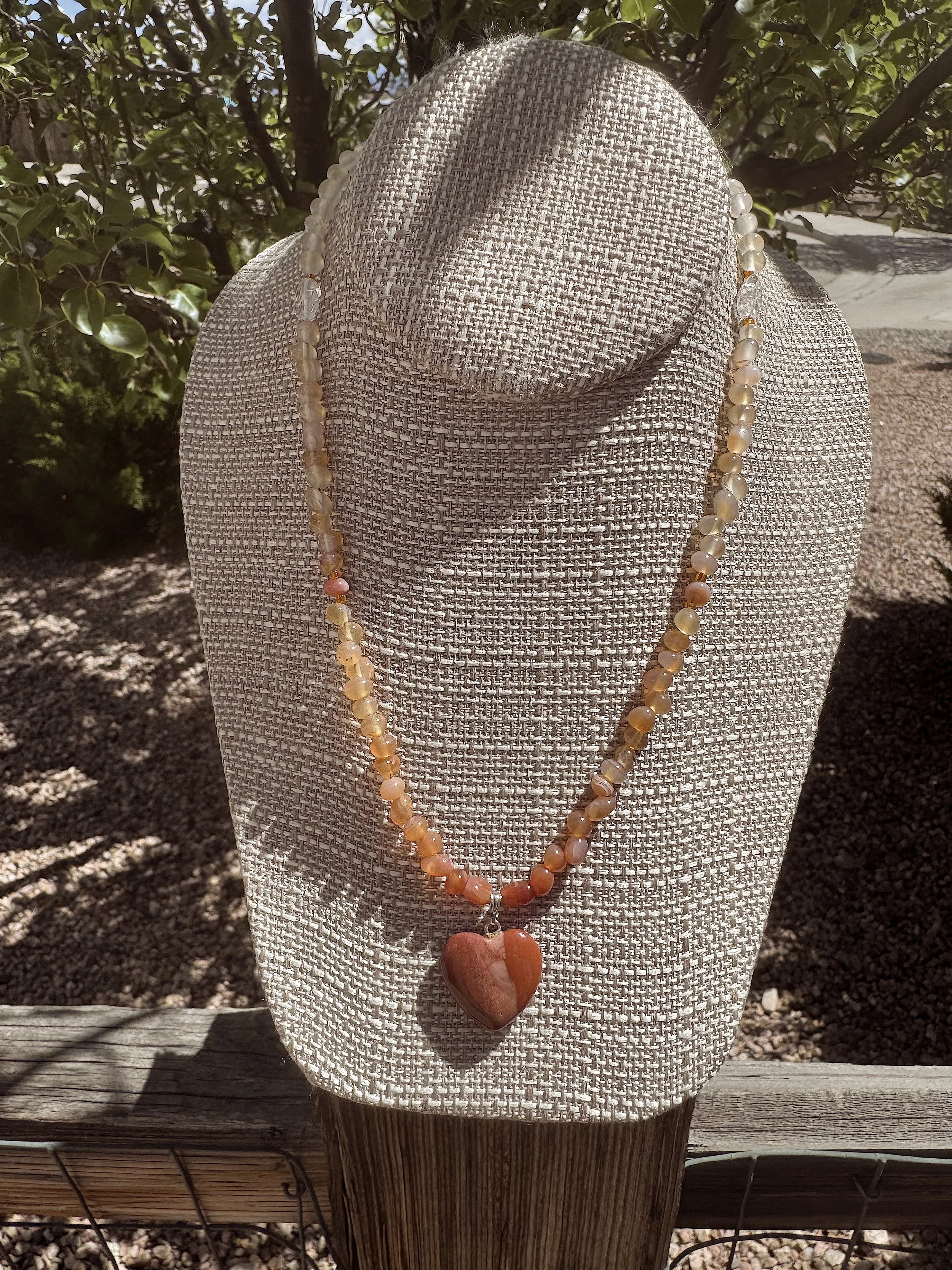 Mixed Agate with Red Agate heart pear tree.jpeg