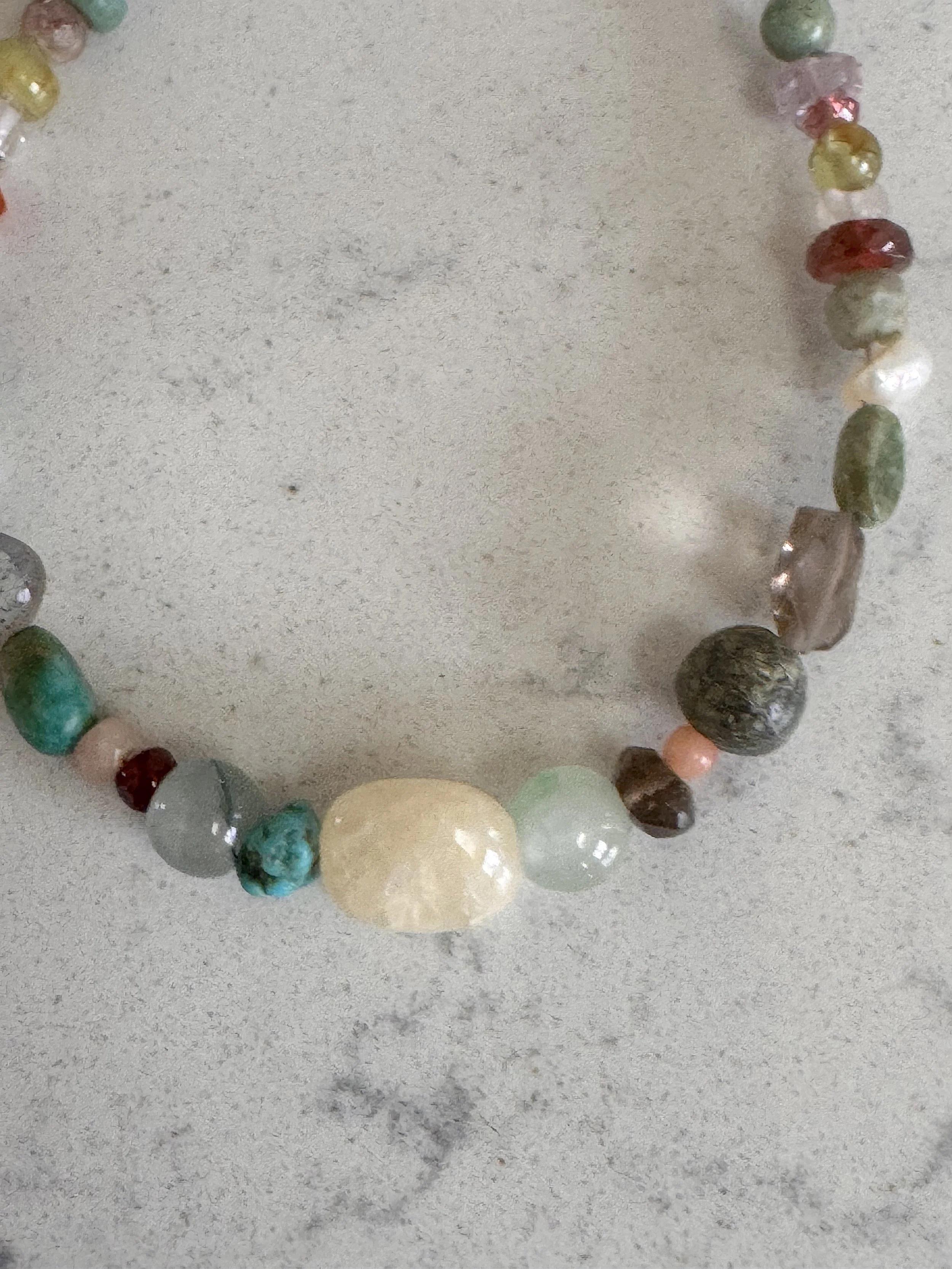 Everything Odds and Ends bracelet citrine center closeup.jpeg