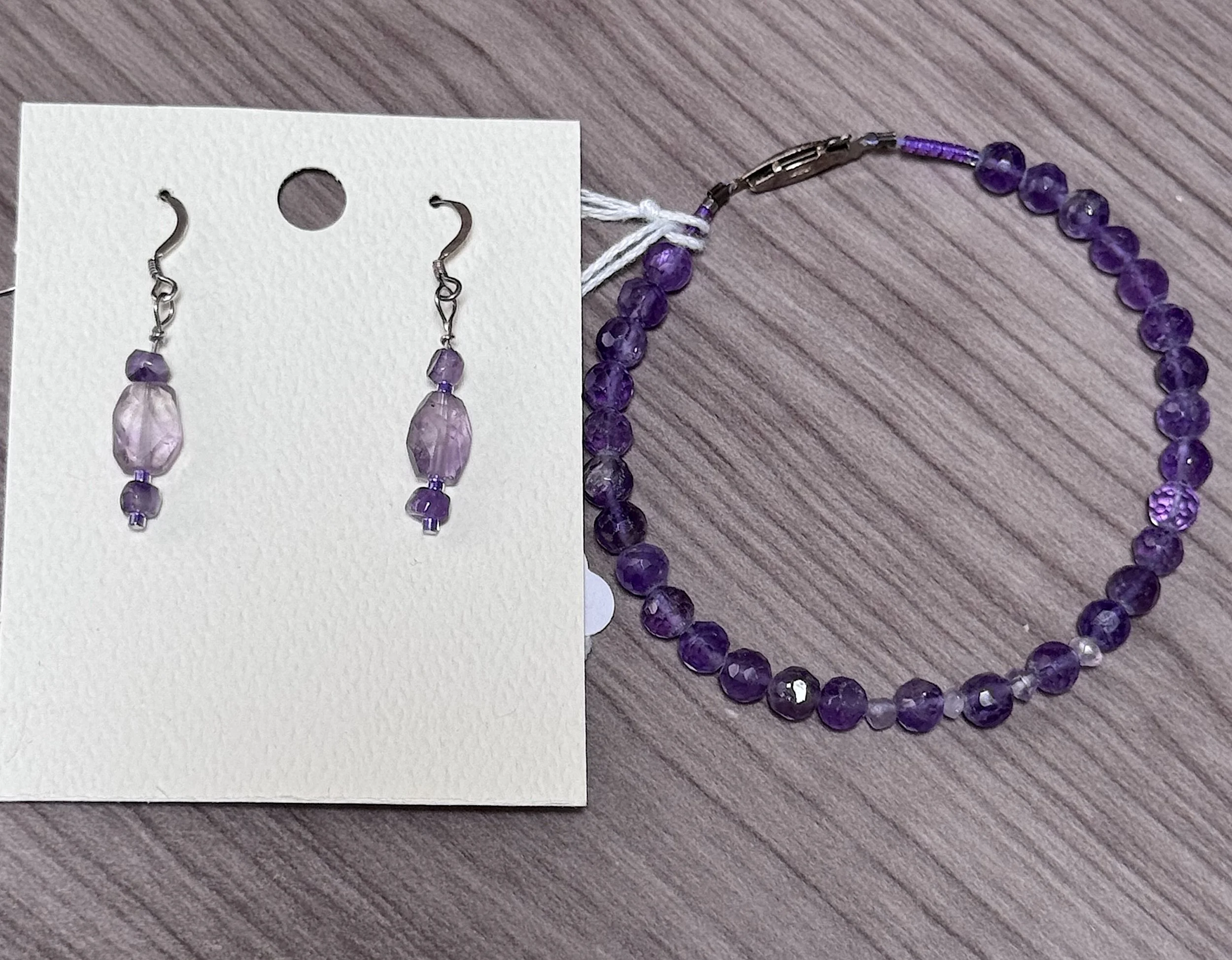 Amethyst earrings and bracelet.jpeg