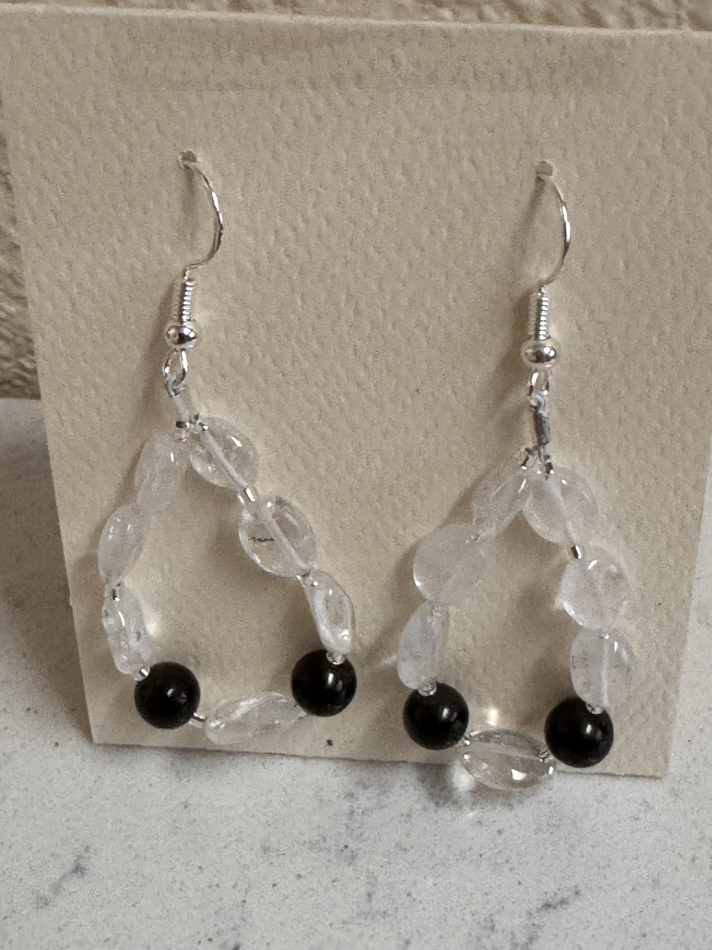 Mahogany Jasper and Quartz Medium hoops 2.jpeg